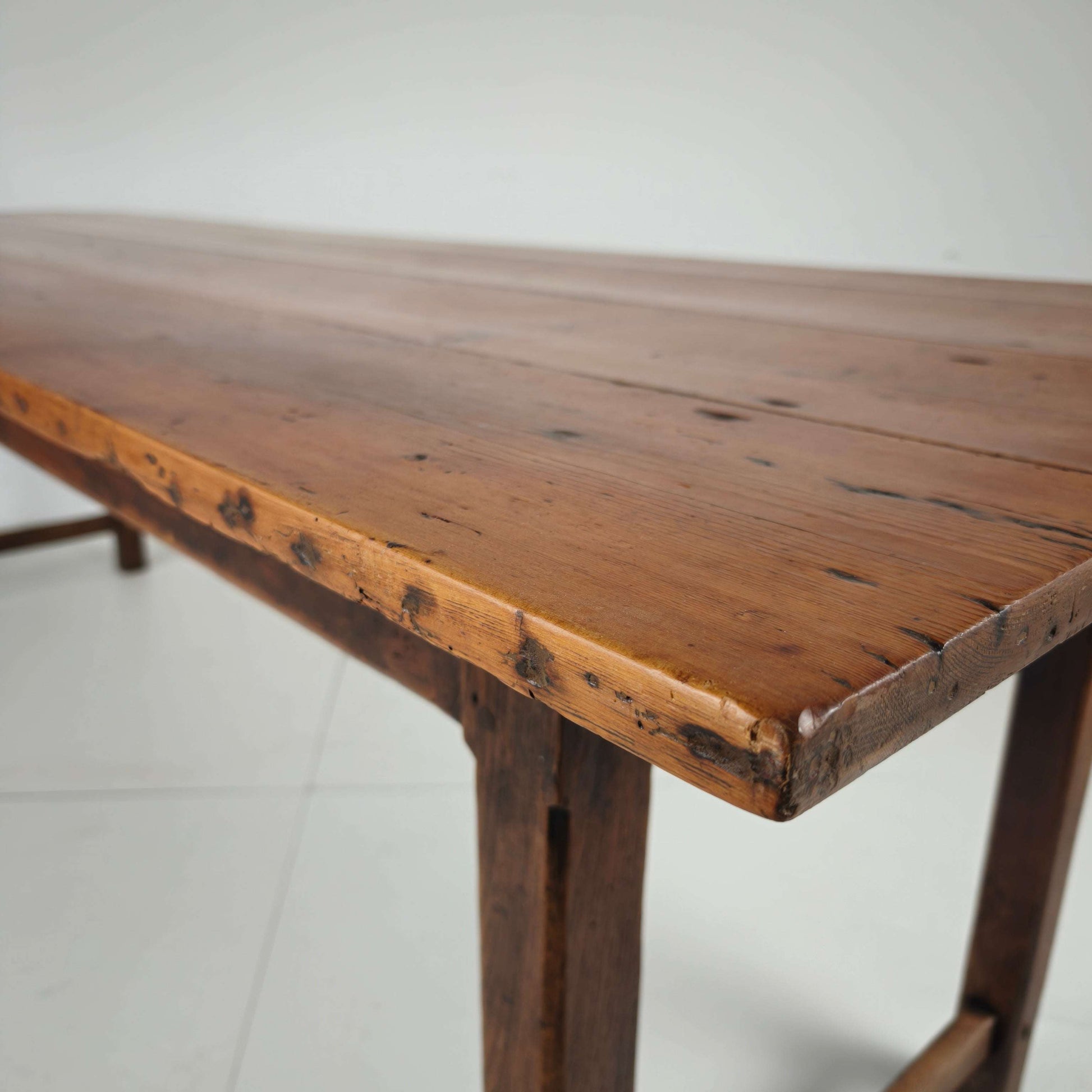 Late 19th Century French Farmhouse Dining Table Late 19th Century French Farmhouse Dining Table