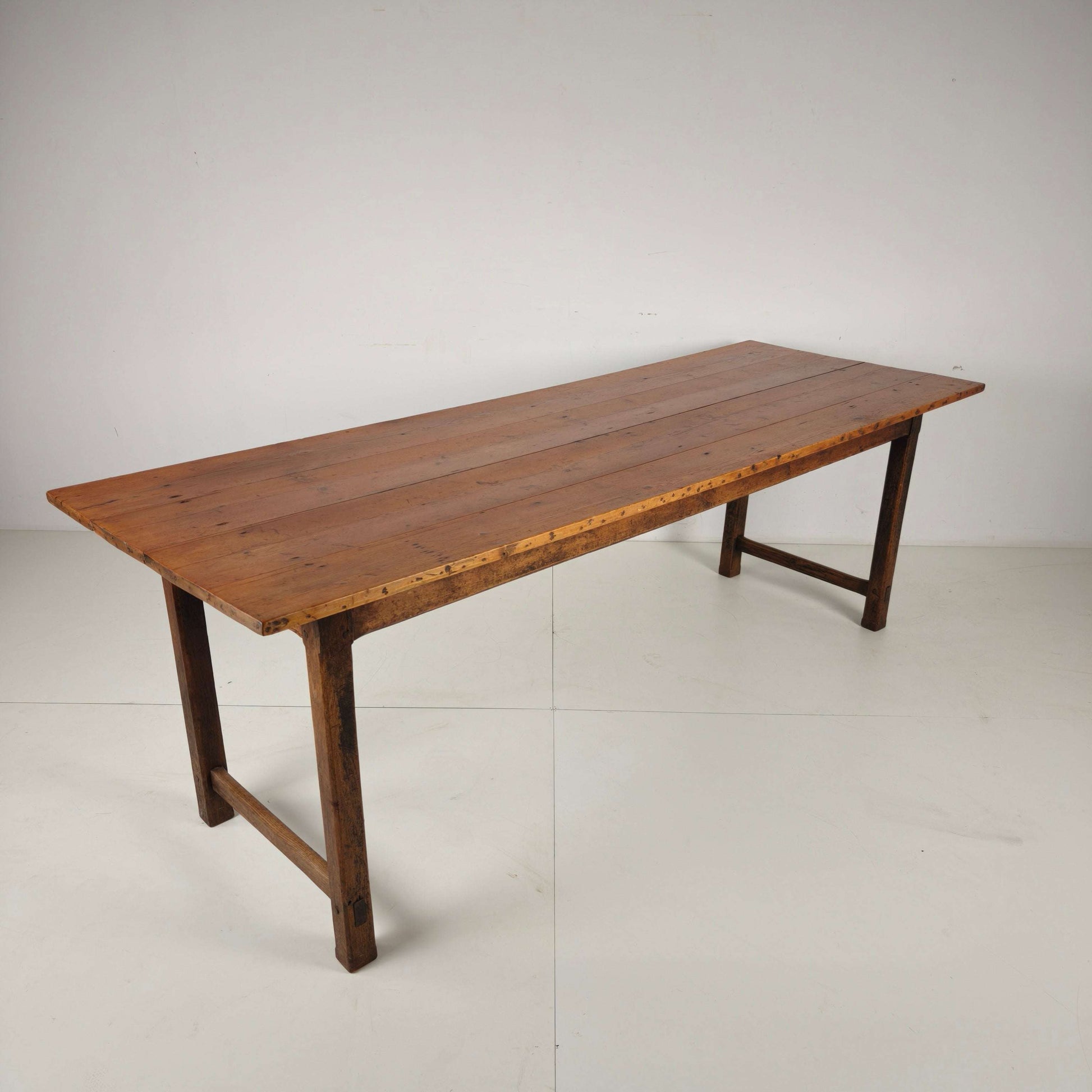 Late 19th Century French Farmhouse Dining Table Late 19th Century French Farmhouse Dining Table