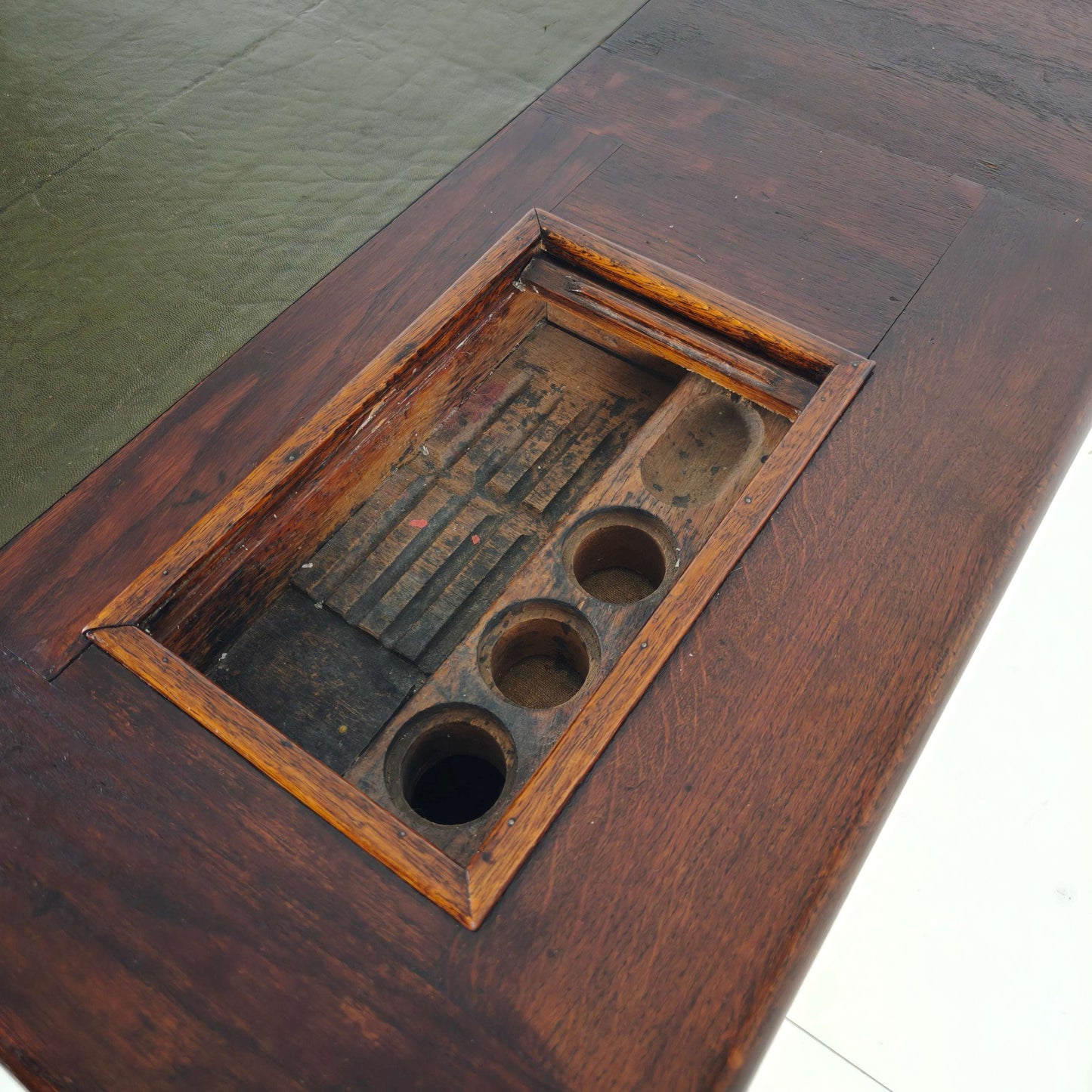 Antique Oak Writing Desk by Stolzenberg – Tambour Roll Top Desk – c1880 Antique Oak Writing Desk by Stolzenberg – Tambour Roll Top Desk – c1880