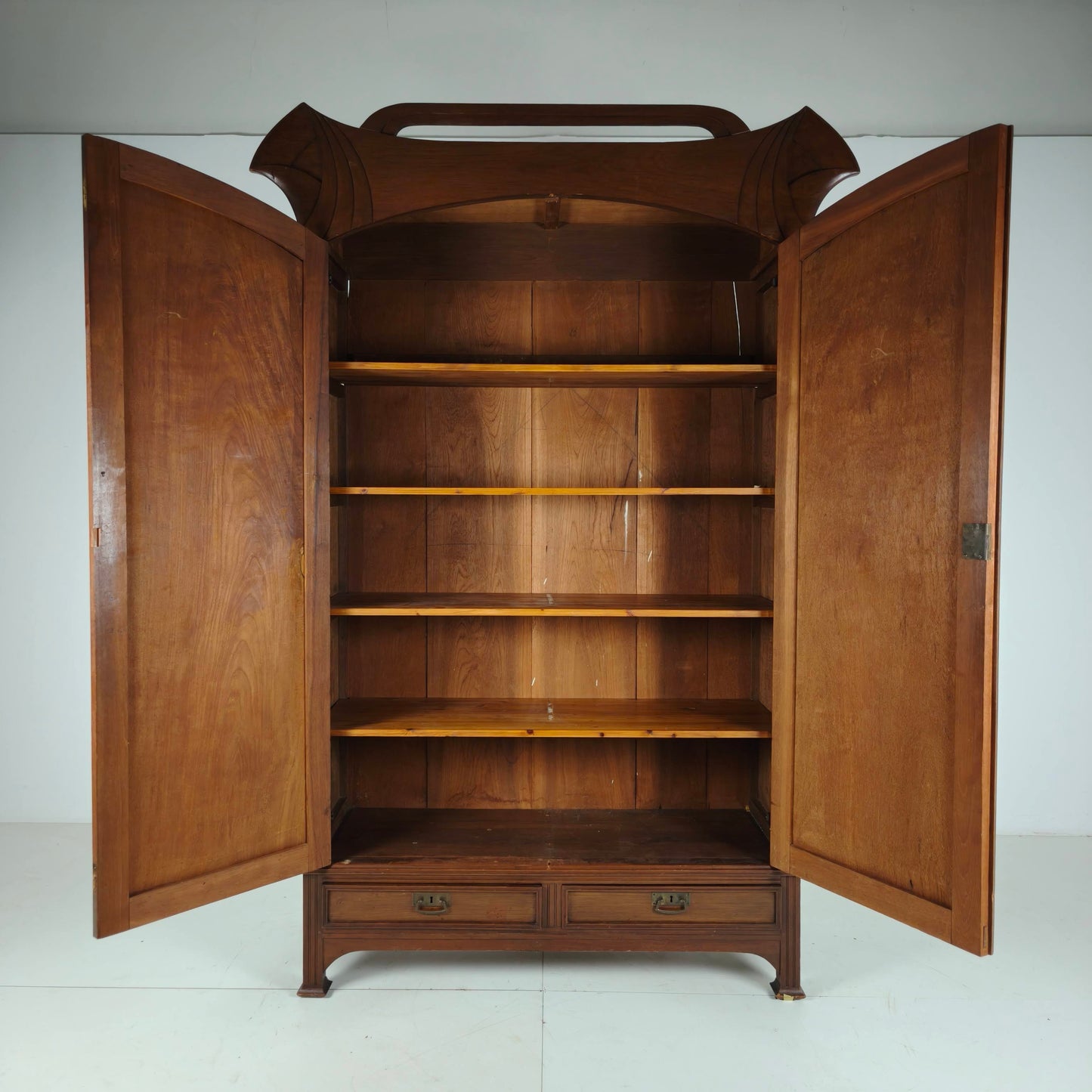 Art Nouveau Wardrobe, circa 1900
