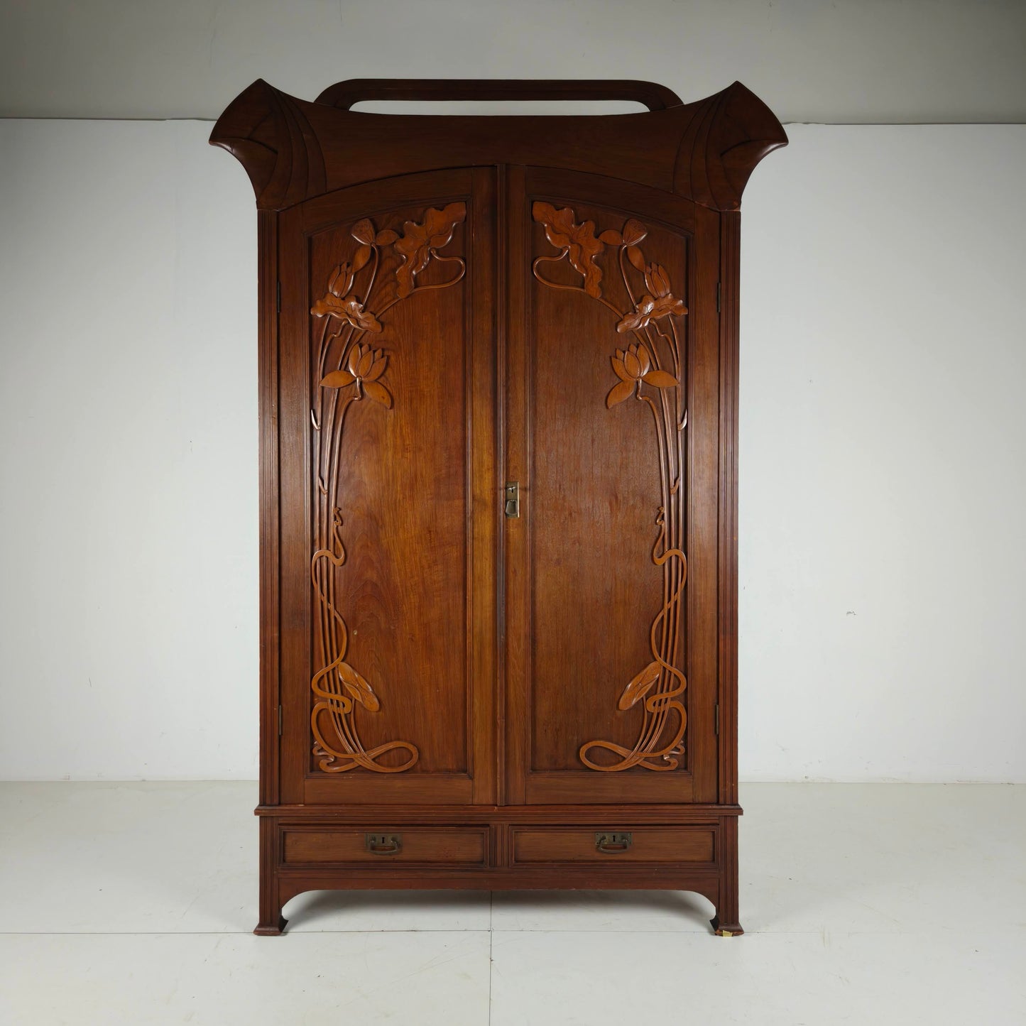 Art Nouveau Wardrobe, circa 1900