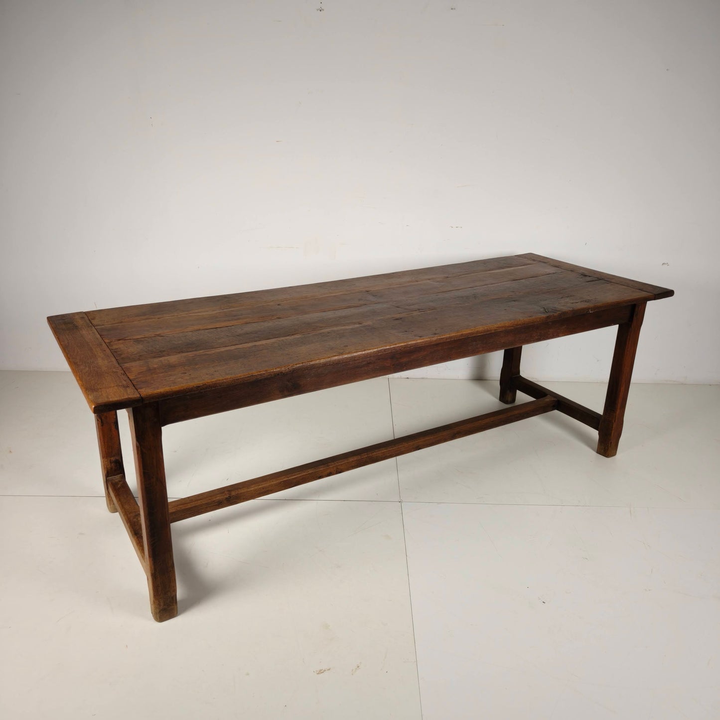 French Oak Farmhouse Table, 19th Century