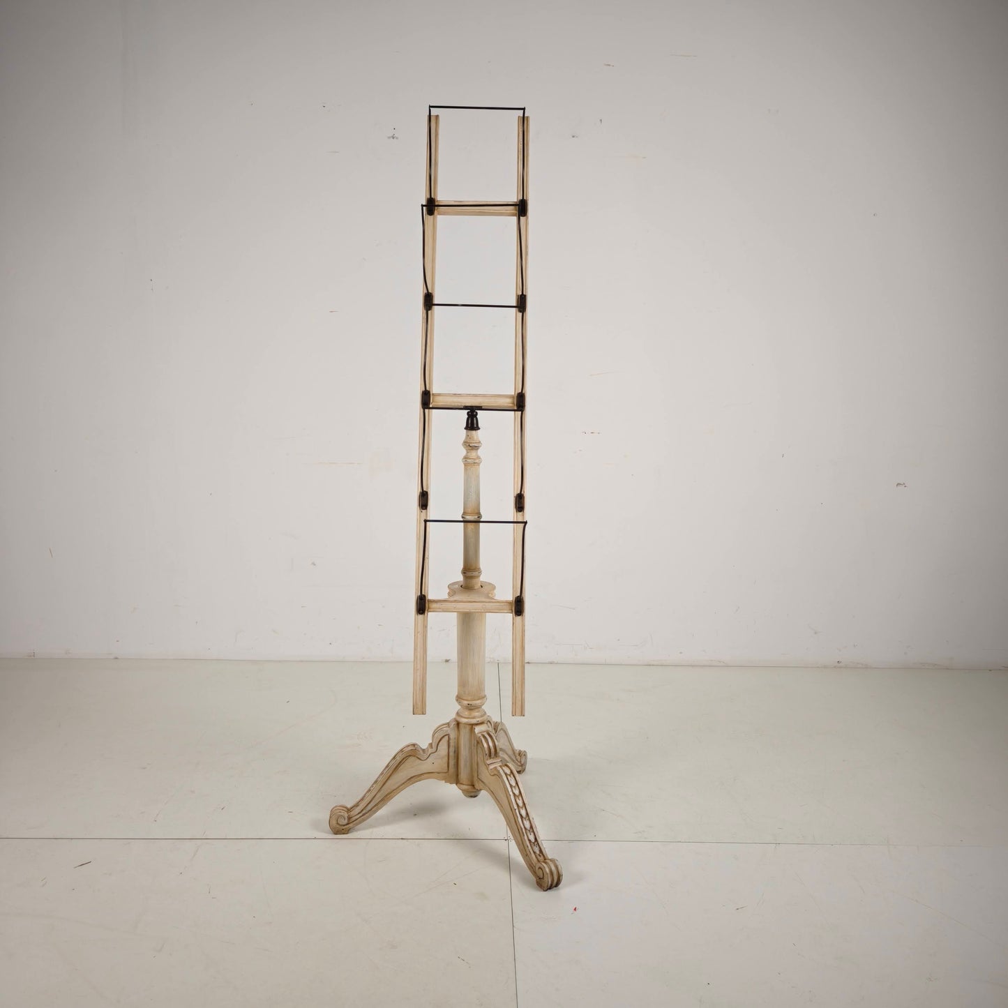 Antique English Rotating Newspaper, Magazine & Book Stand, 20th Century