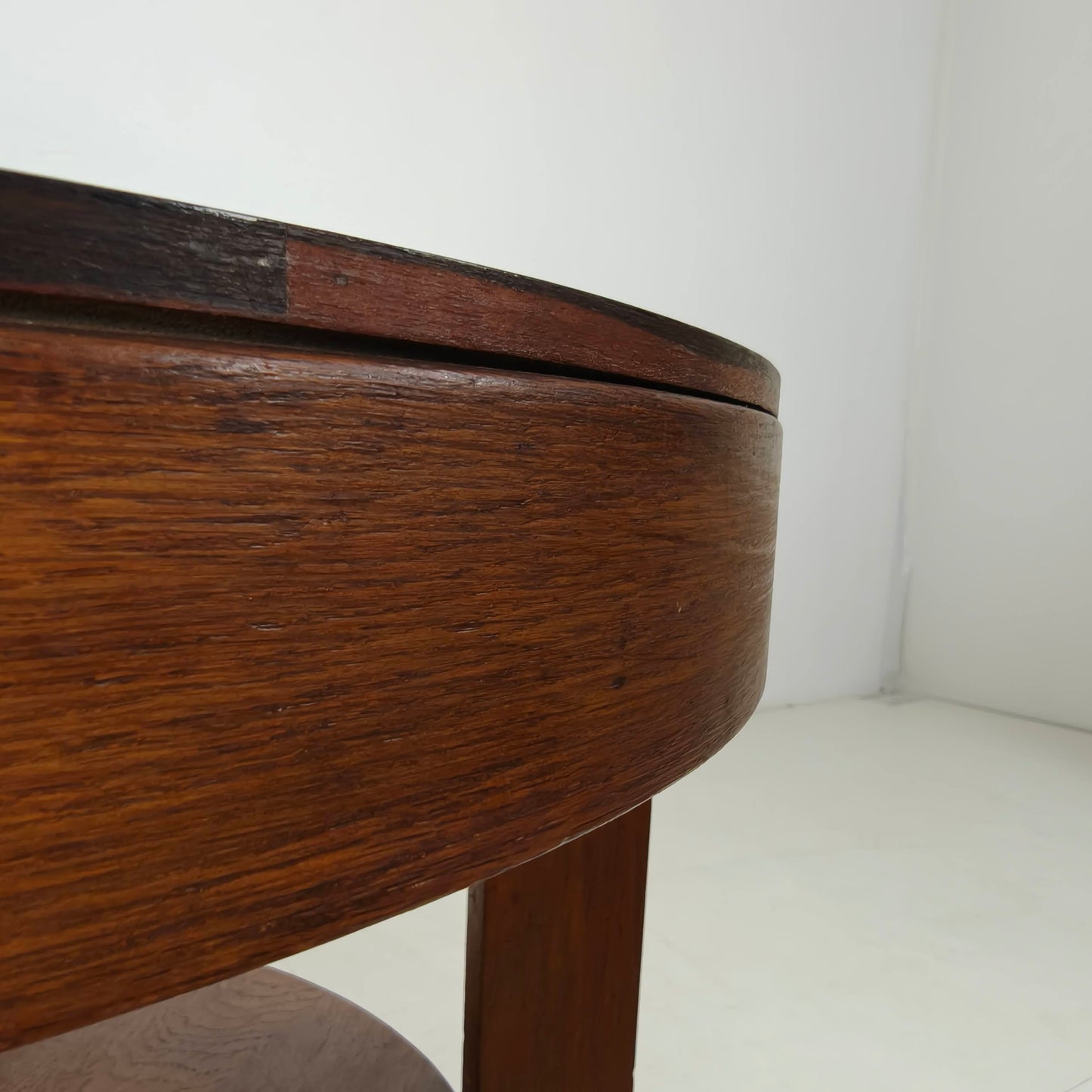 Amsterdam School / Art Deco  Side Table with Star Inlaid Top Circa 1920