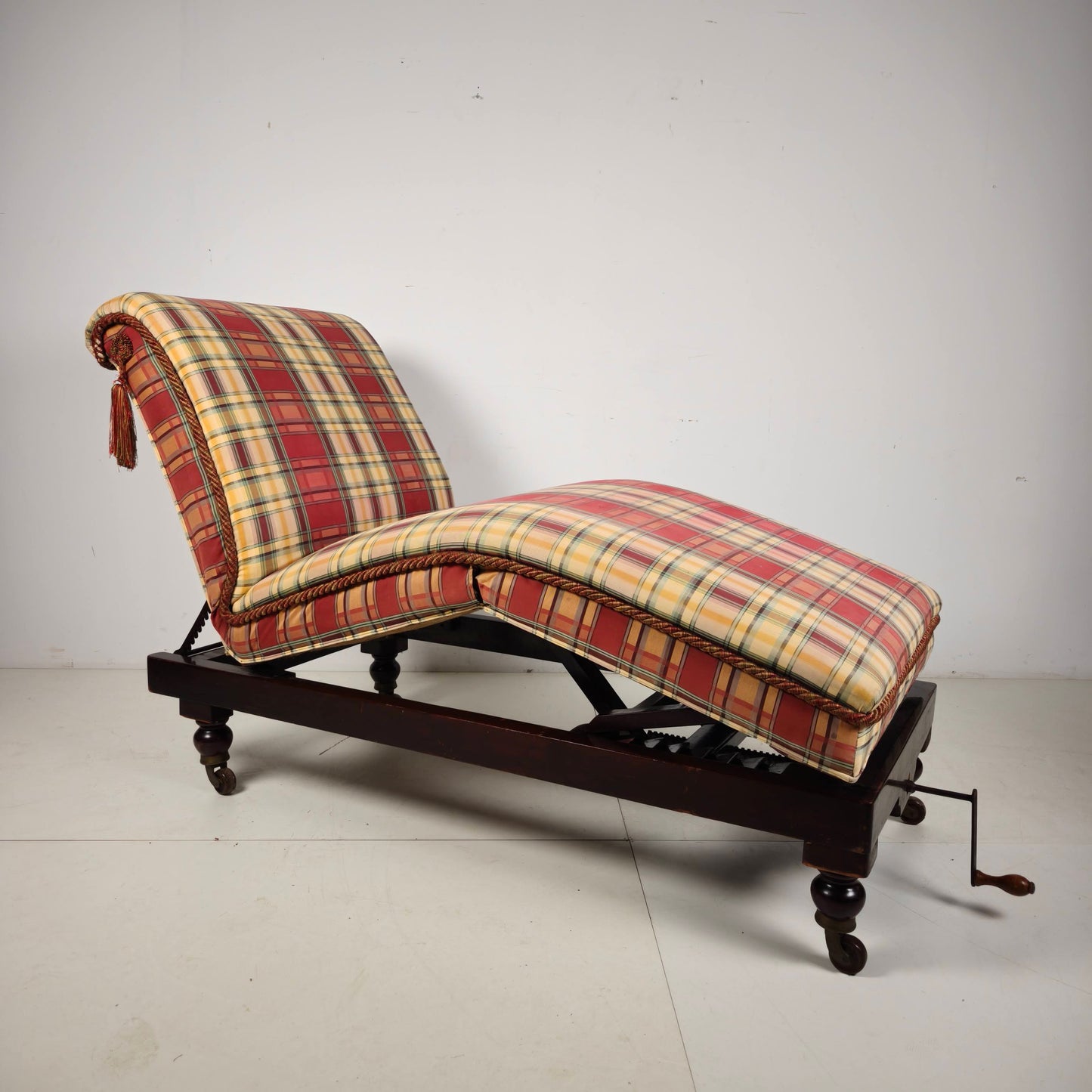 Rare Carters of London Adjustable Invalid Daybed, England, Early 20th Century