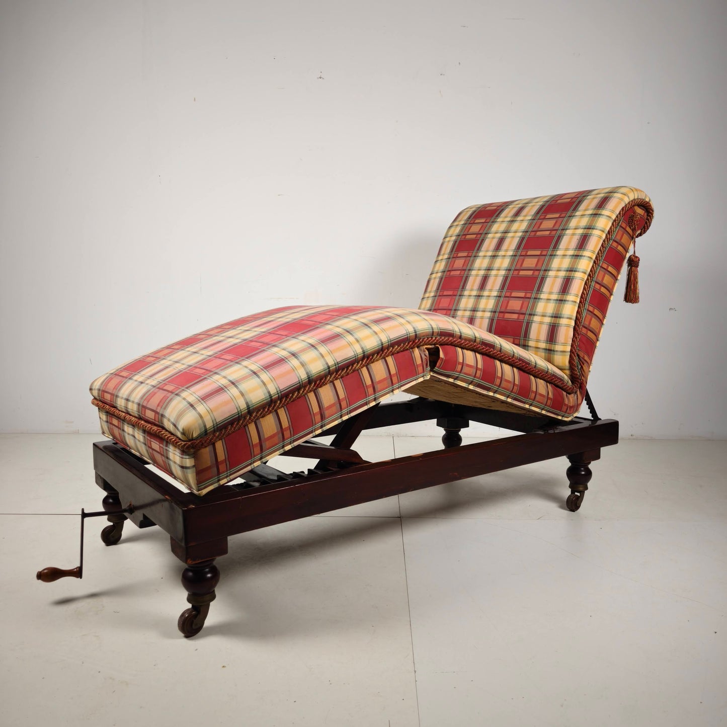 Rare Carters of London Adjustable Invalid Daybed, England, Early 20th Century