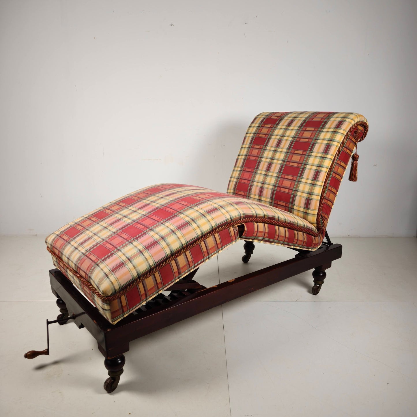 Rare Carters of London Adjustable Invalid Daybed, England, Early 20th Century