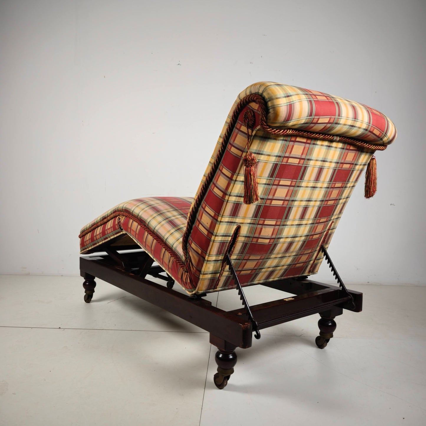 Rare Carters of London Adjustable Invalid Daybed, England, Early 20th Century