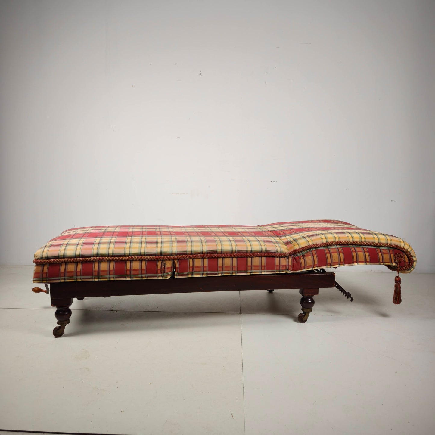 Rare Carters of London Adjustable Invalid Daybed, England, Early 20th Century