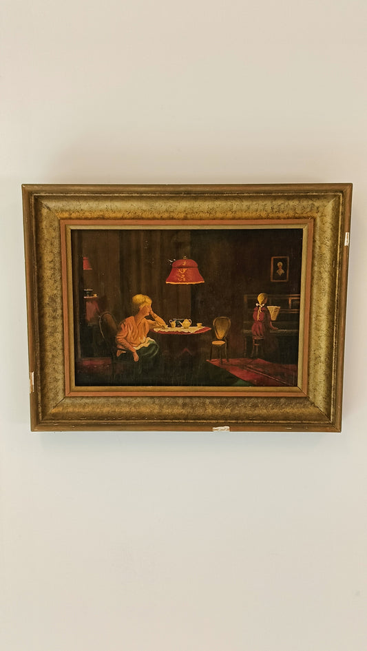 Adorable Painting Women With Child Adorable Painting Women With Child