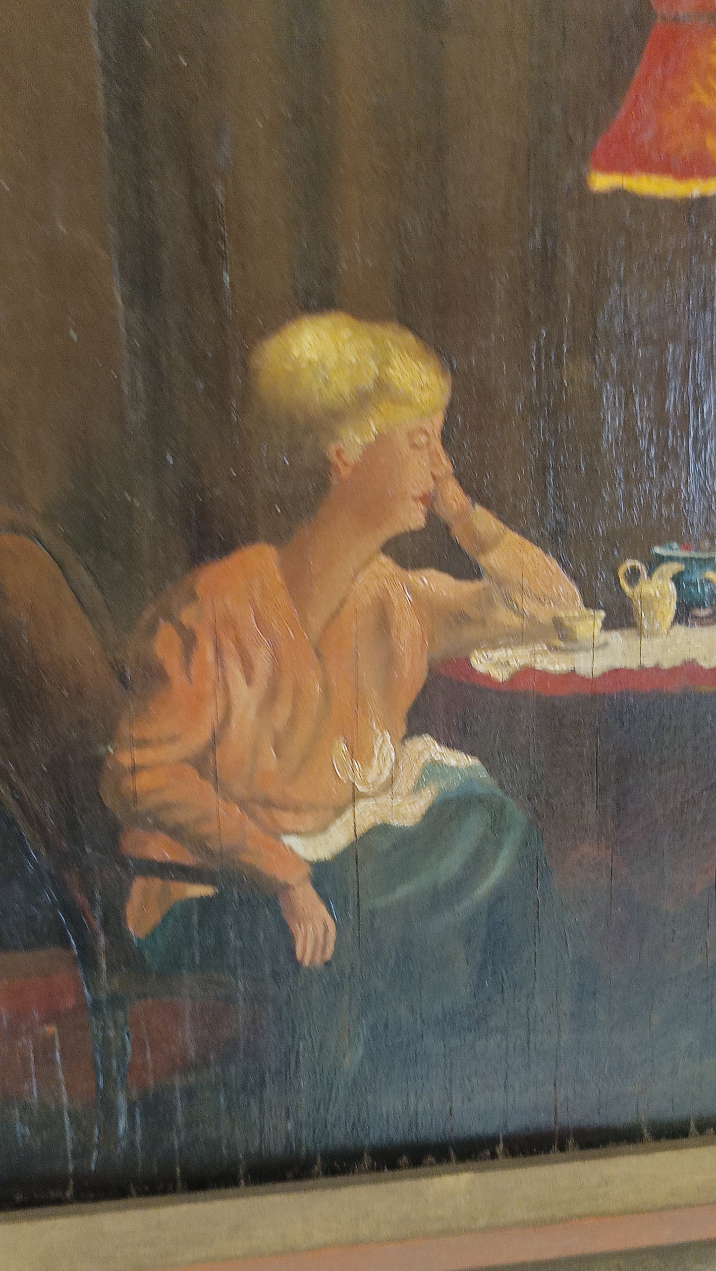 Adorable Painting Women With Child Adorable Painting Women With Child