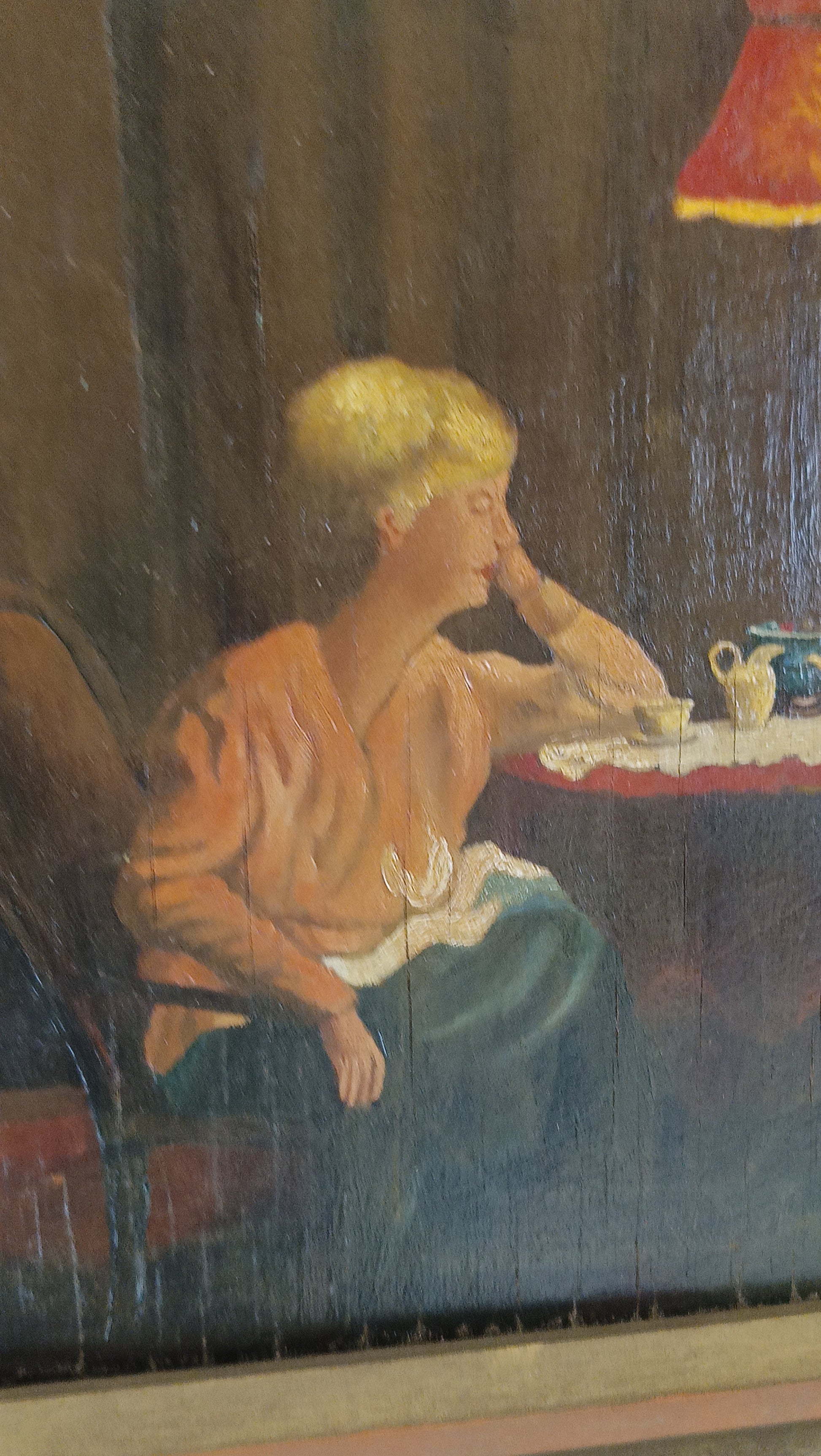Adorable Painting Women With Child Adorable Painting Women With Child