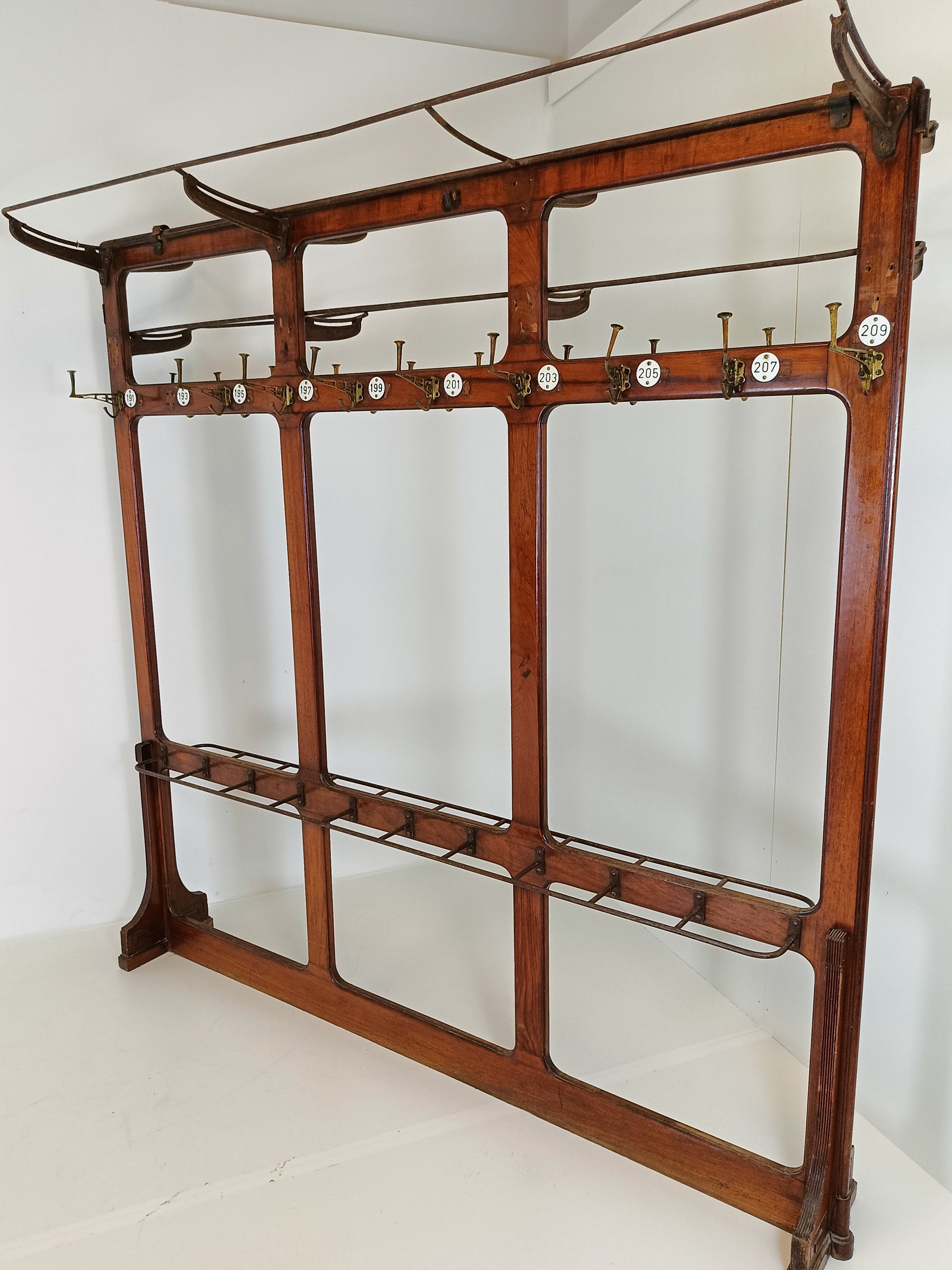 Amazing Antique club Coat Rack Amazing Antique club Coat Rack