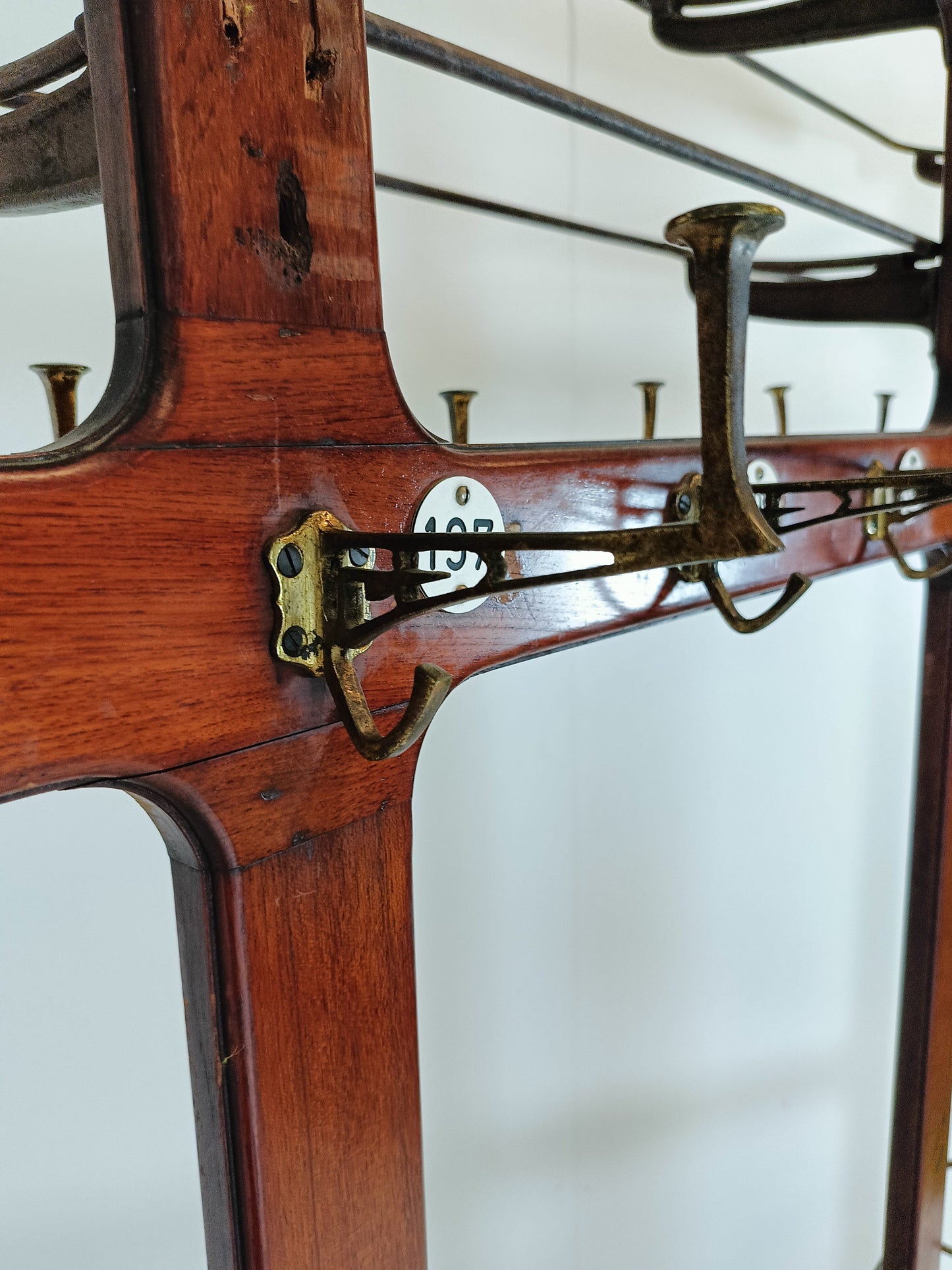 Amazing Antique club Coat Rack Amazing Antique club Coat Rack