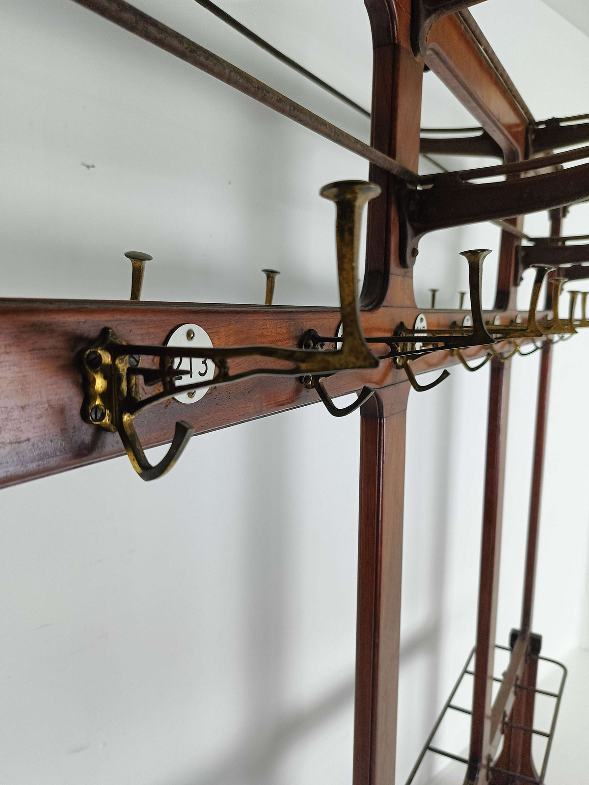 Amazing Antique club Coat Rack Amazing Antique club Coat Rack