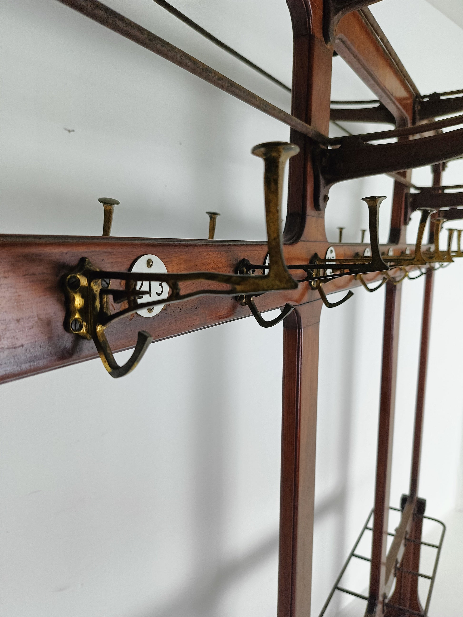 Amazing Antique club Coat Rack Amazing Antique club Coat Rack