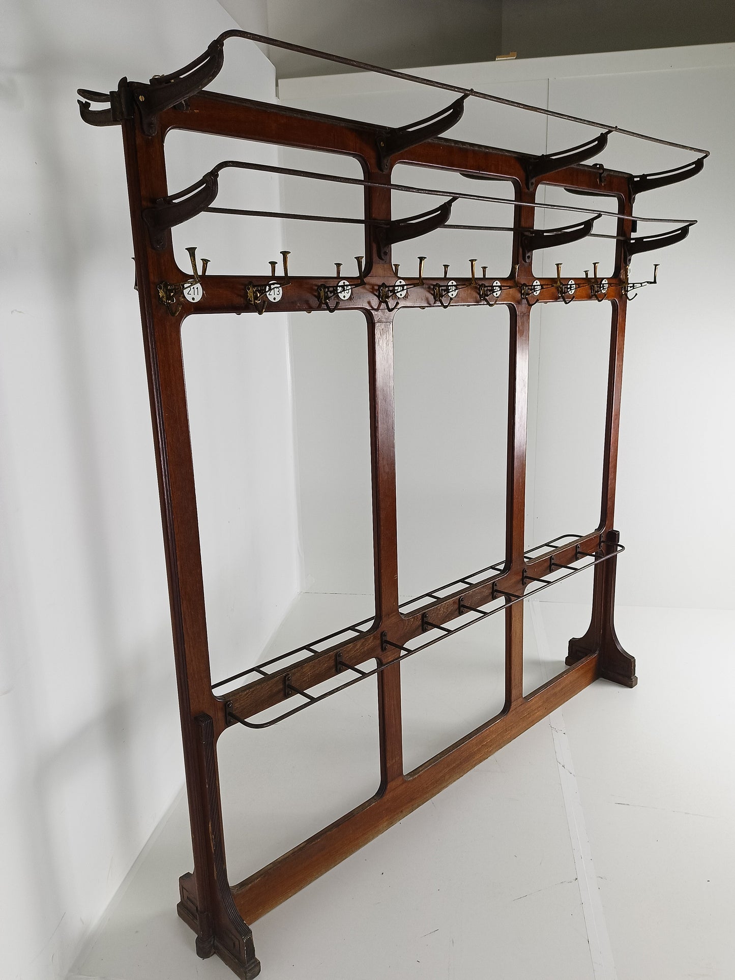 Amazing Antique club Coat Rack Amazing Antique club Coat Rack