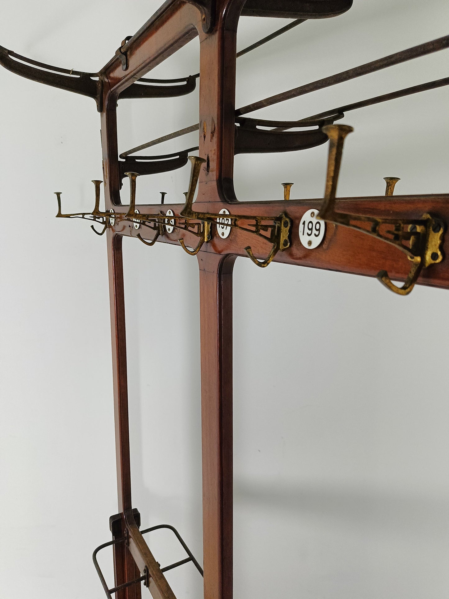 Amazing Antique club Coat Rack Amazing Antique club Coat Rack
