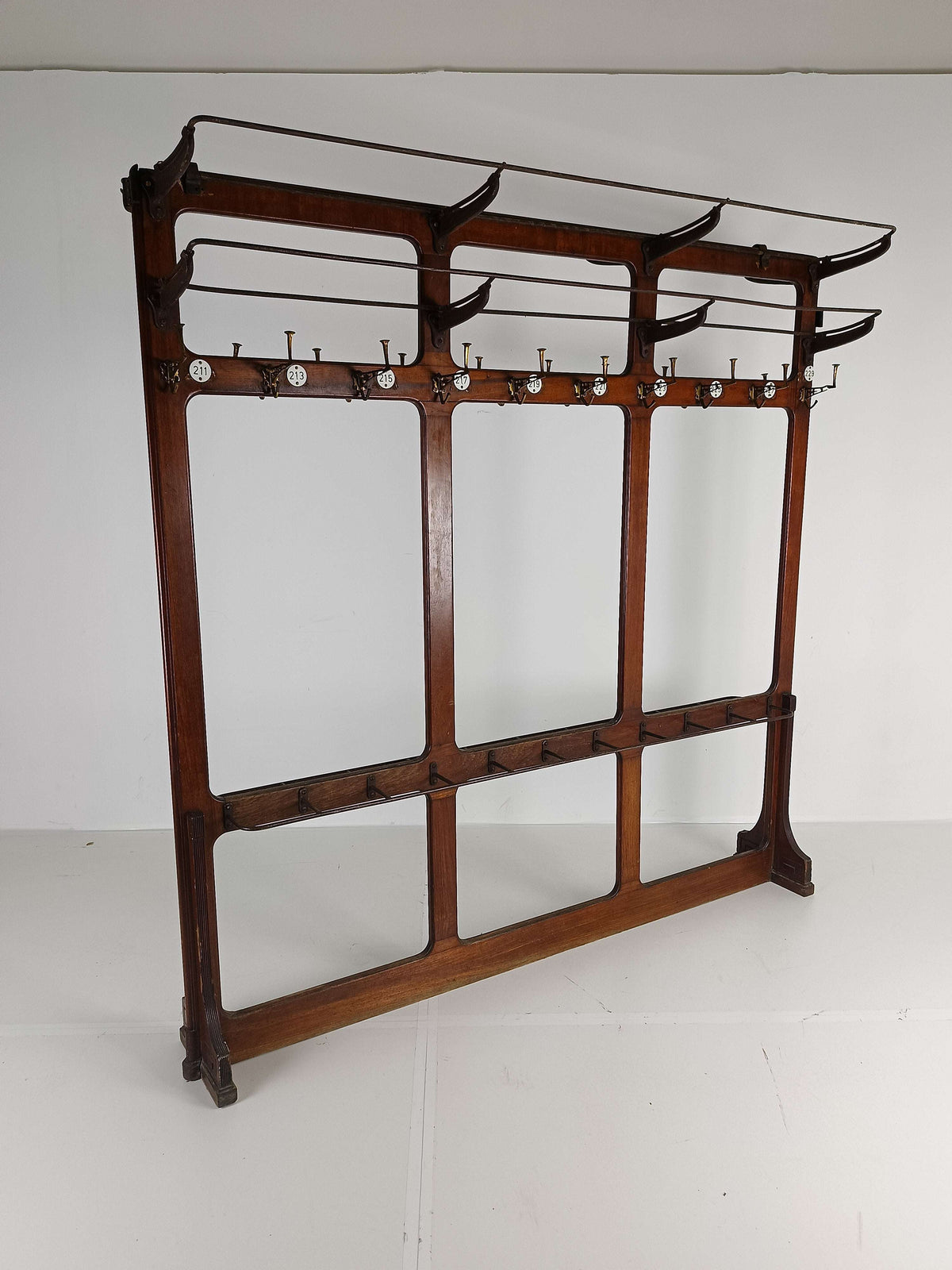 Amazing Antique club Coat Rack Amazing Antique club Coat Rack