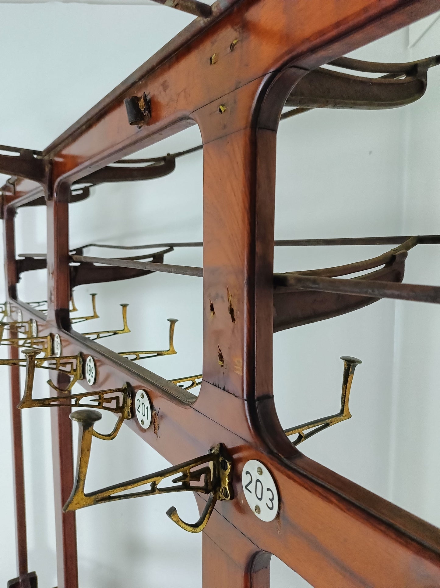Amazing Antique club Coat Rack Amazing Antique club Coat Rack