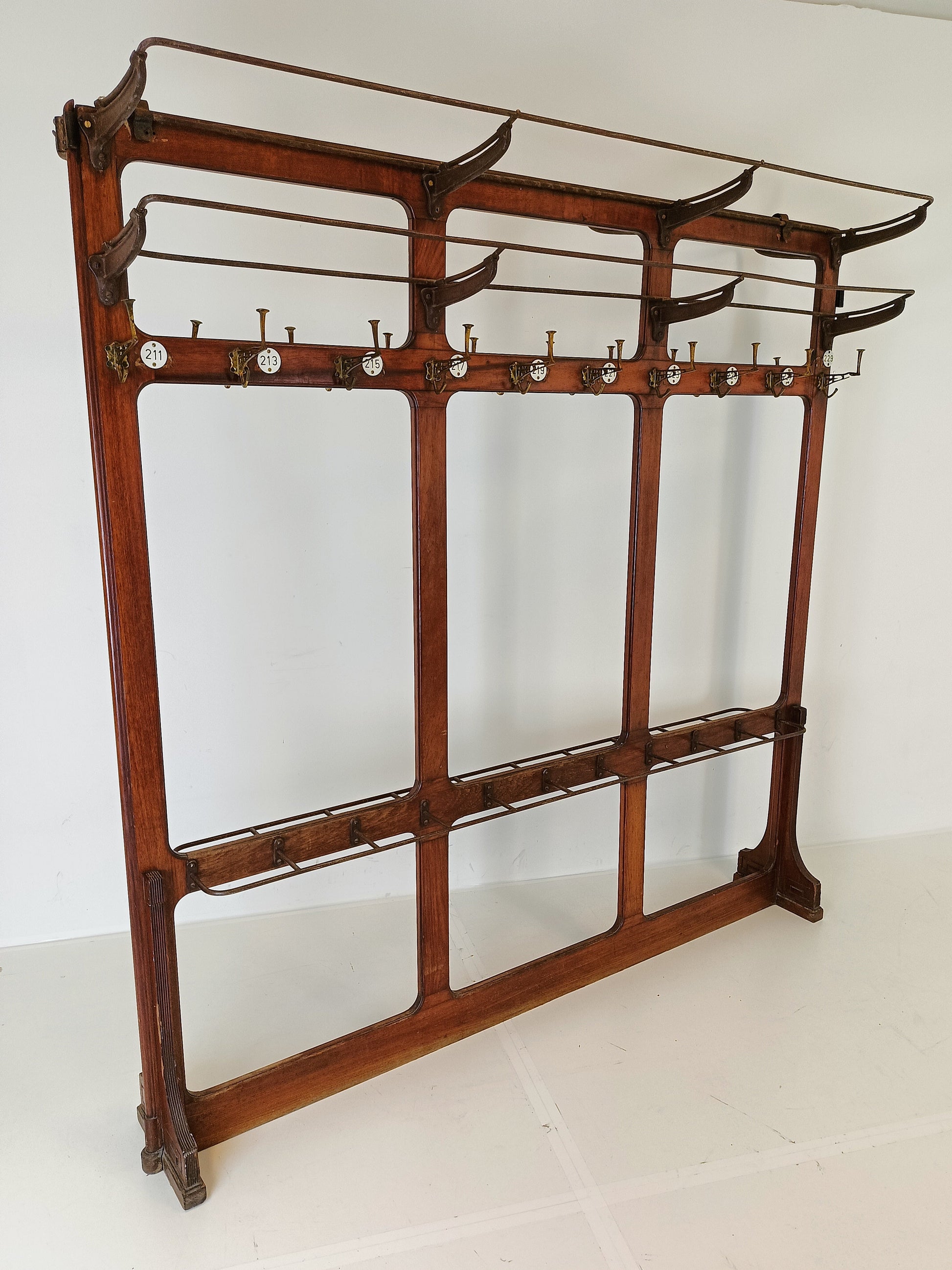 Amazing Antique club Coat Rack Amazing Antique club Coat Rack