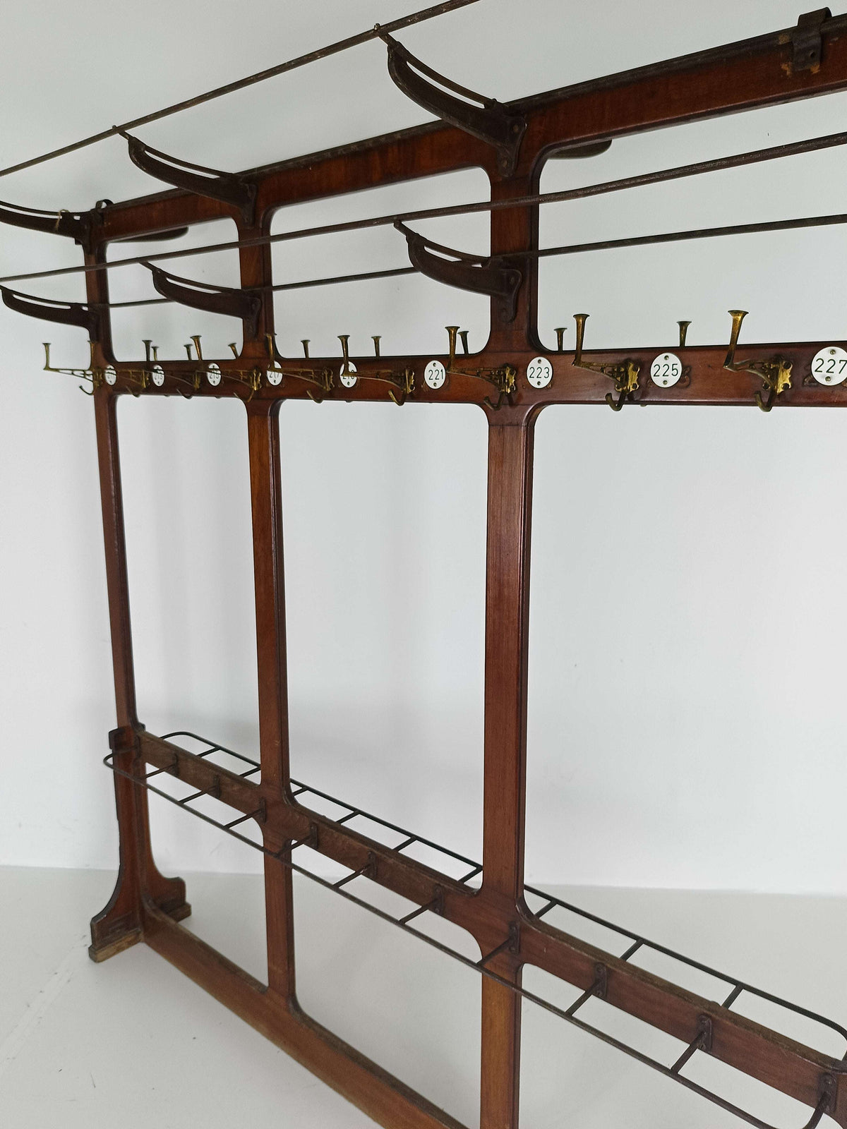 Amazing Antique club Coat Rack Amazing Antique club Coat Rack