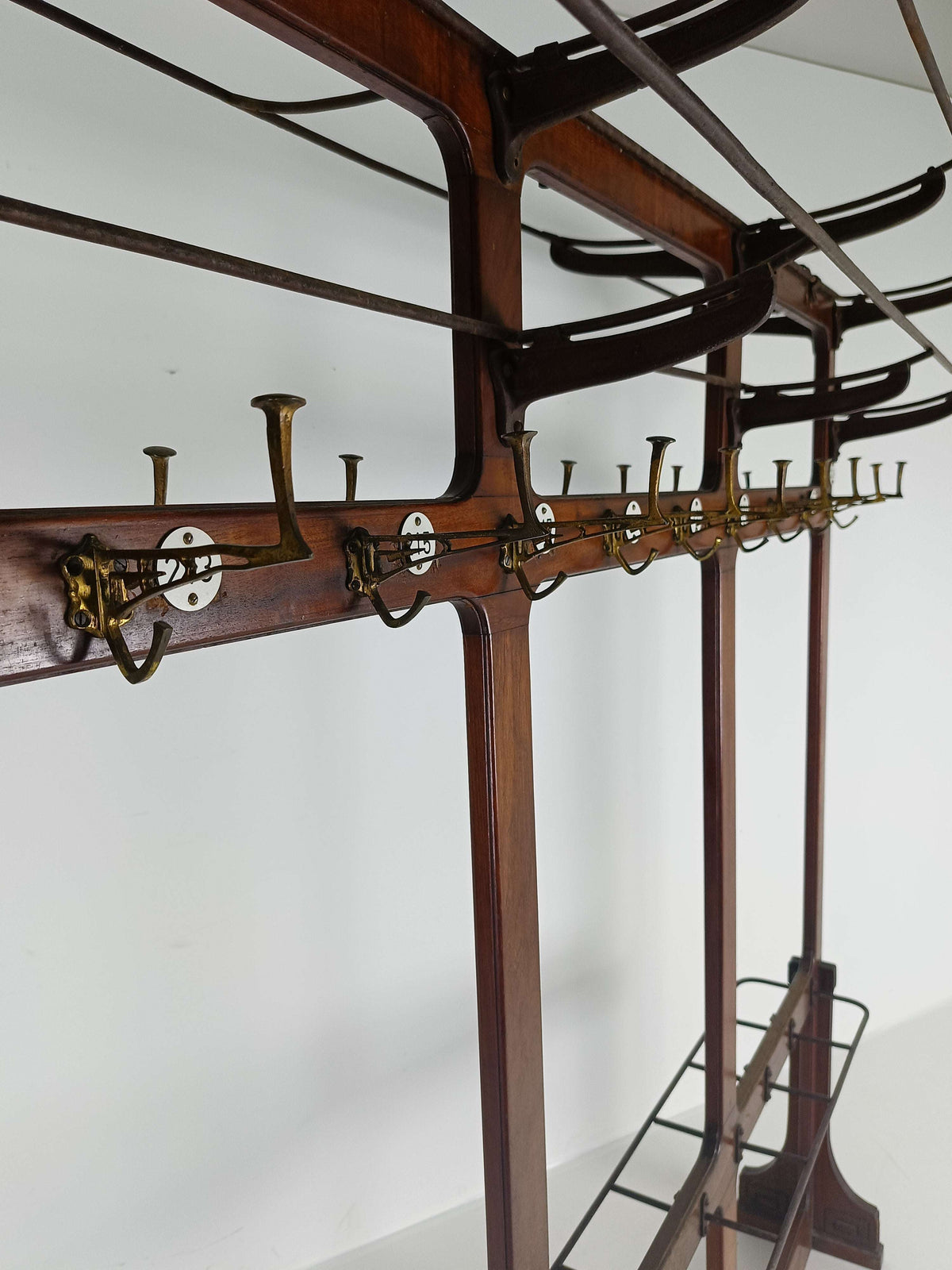Amazing Antique club Coat Rack Amazing Antique club Coat Rack