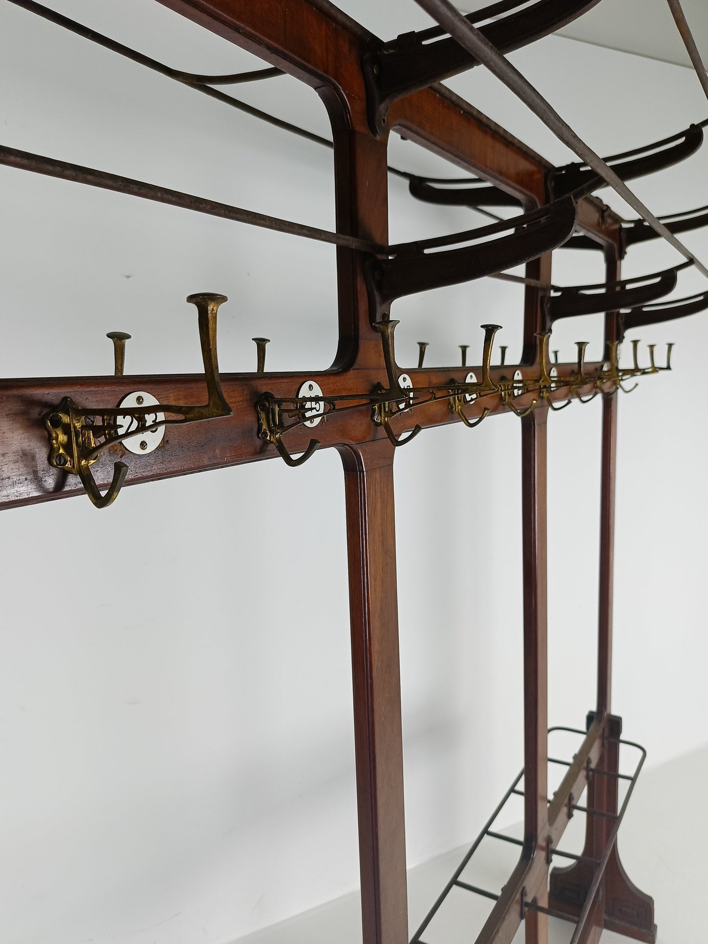 Amazing Antique club Coat Rack Amazing Antique club Coat Rack