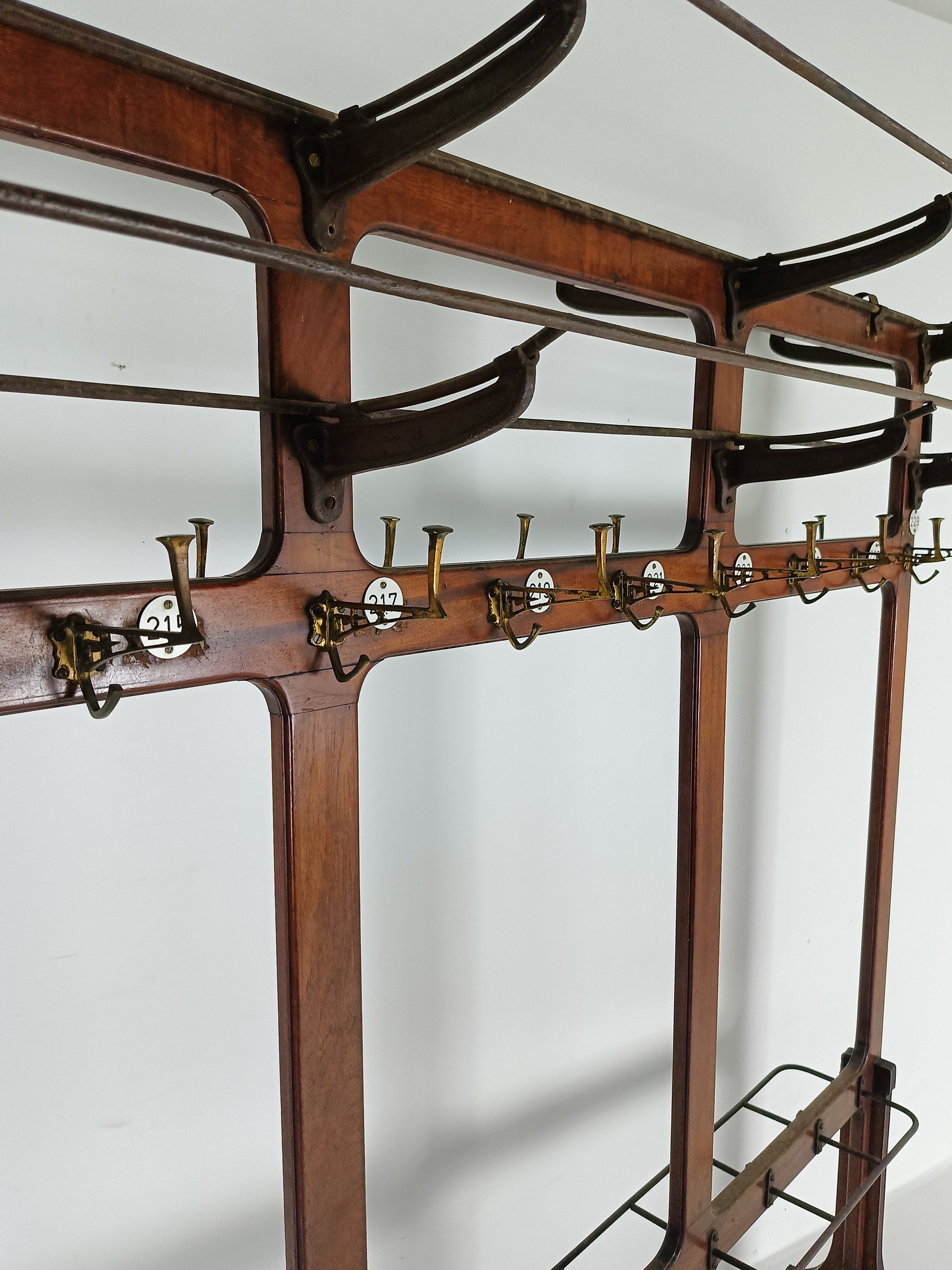 Amazing Antique club Coat Rack Amazing Antique club Coat Rack