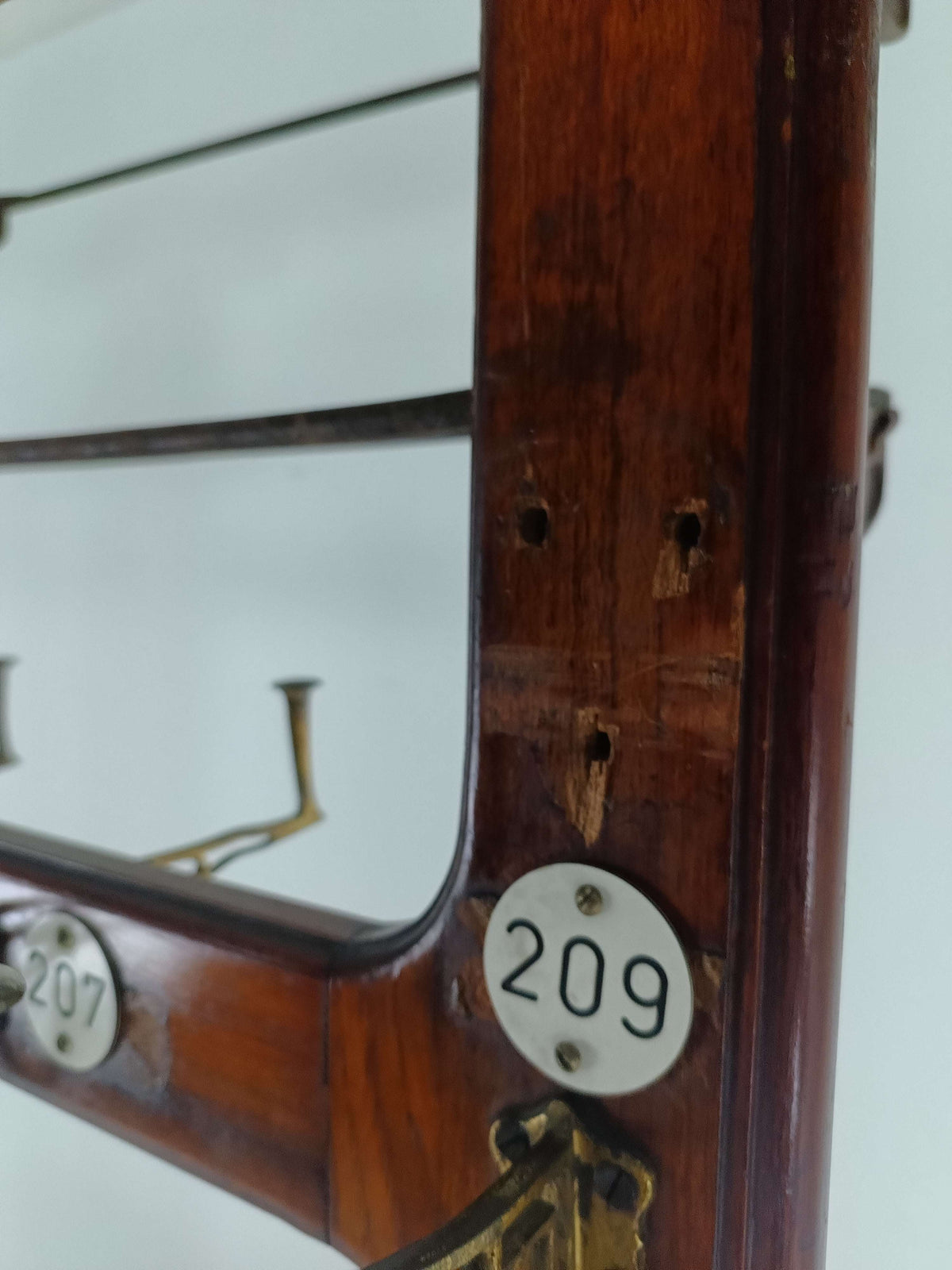Amazing Antique club Coat Rack Amazing Antique club Coat Rack