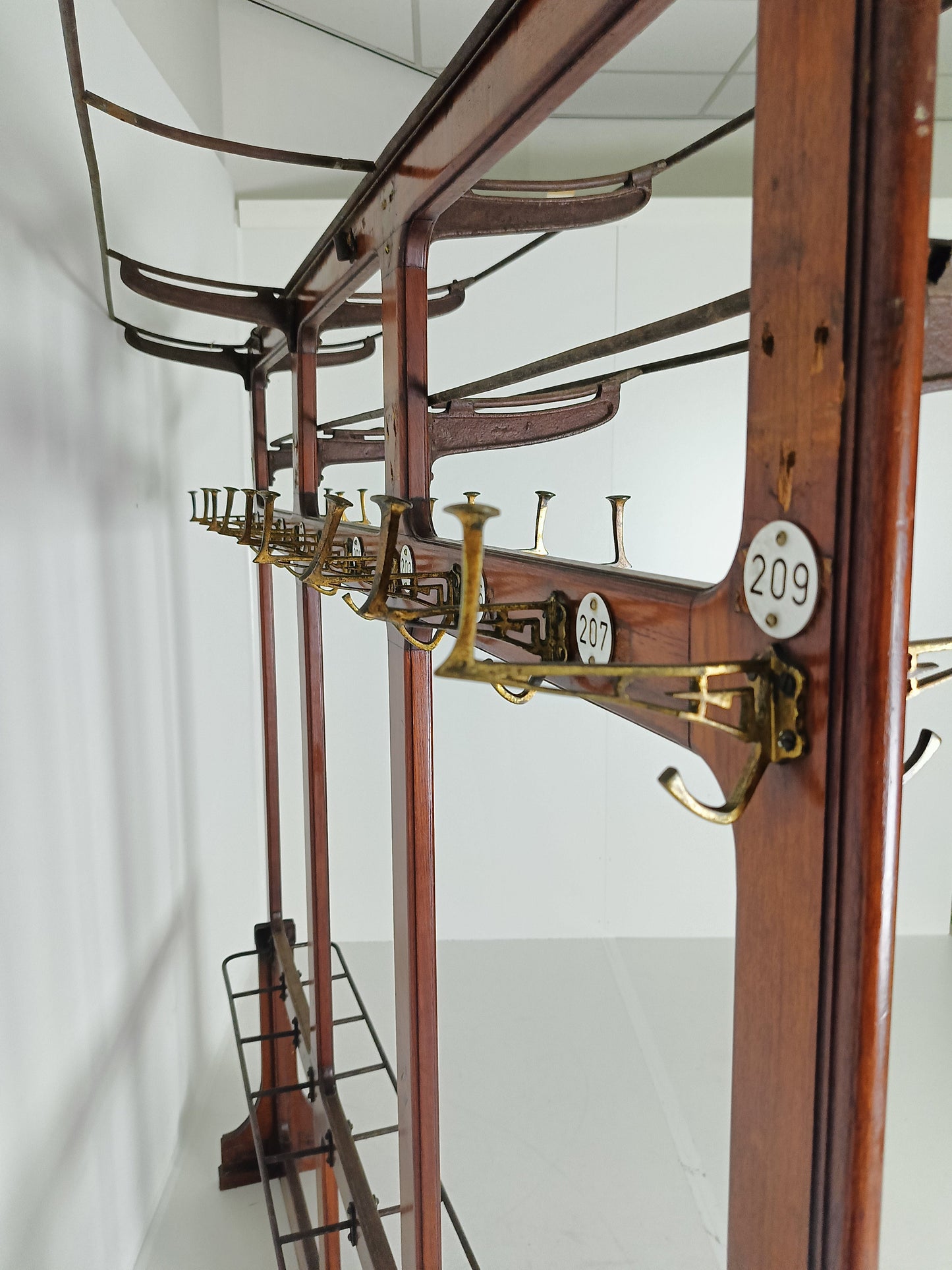 Amazing Antique club Coat Rack Amazing Antique club Coat Rack