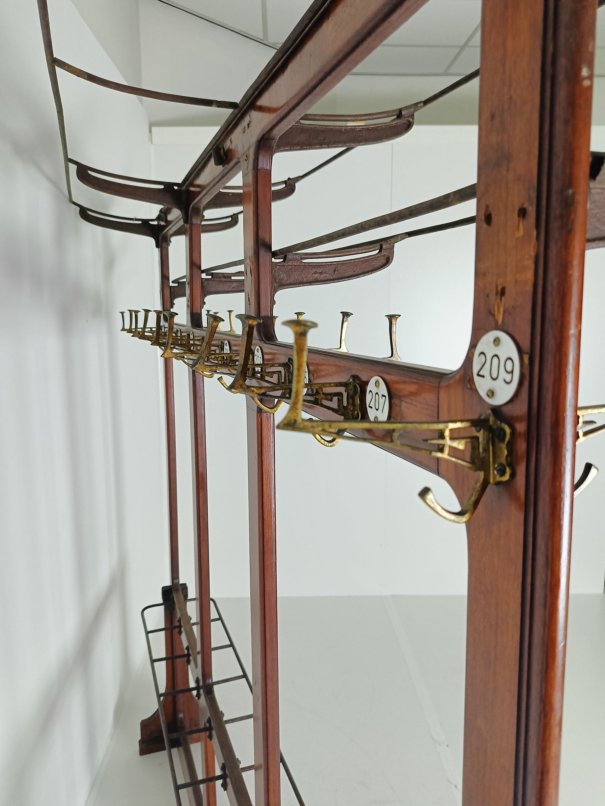 Amazing Antique club Coat Rack Amazing Antique club Coat Rack