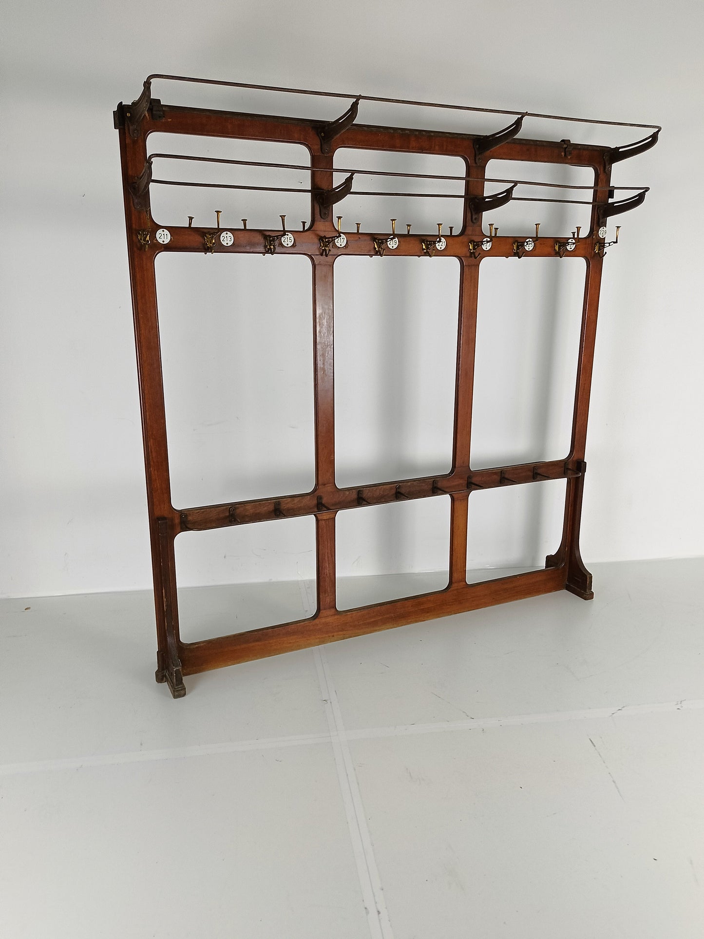 Amazing Antique club Coat Rack Amazing Antique club Coat Rack