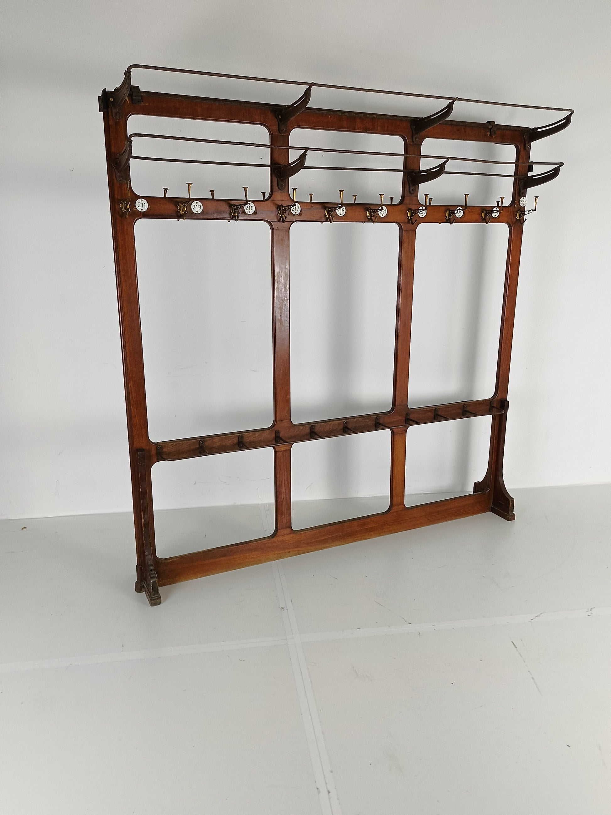 Amazing Antique club Coat Rack Amazing Antique club Coat Rack