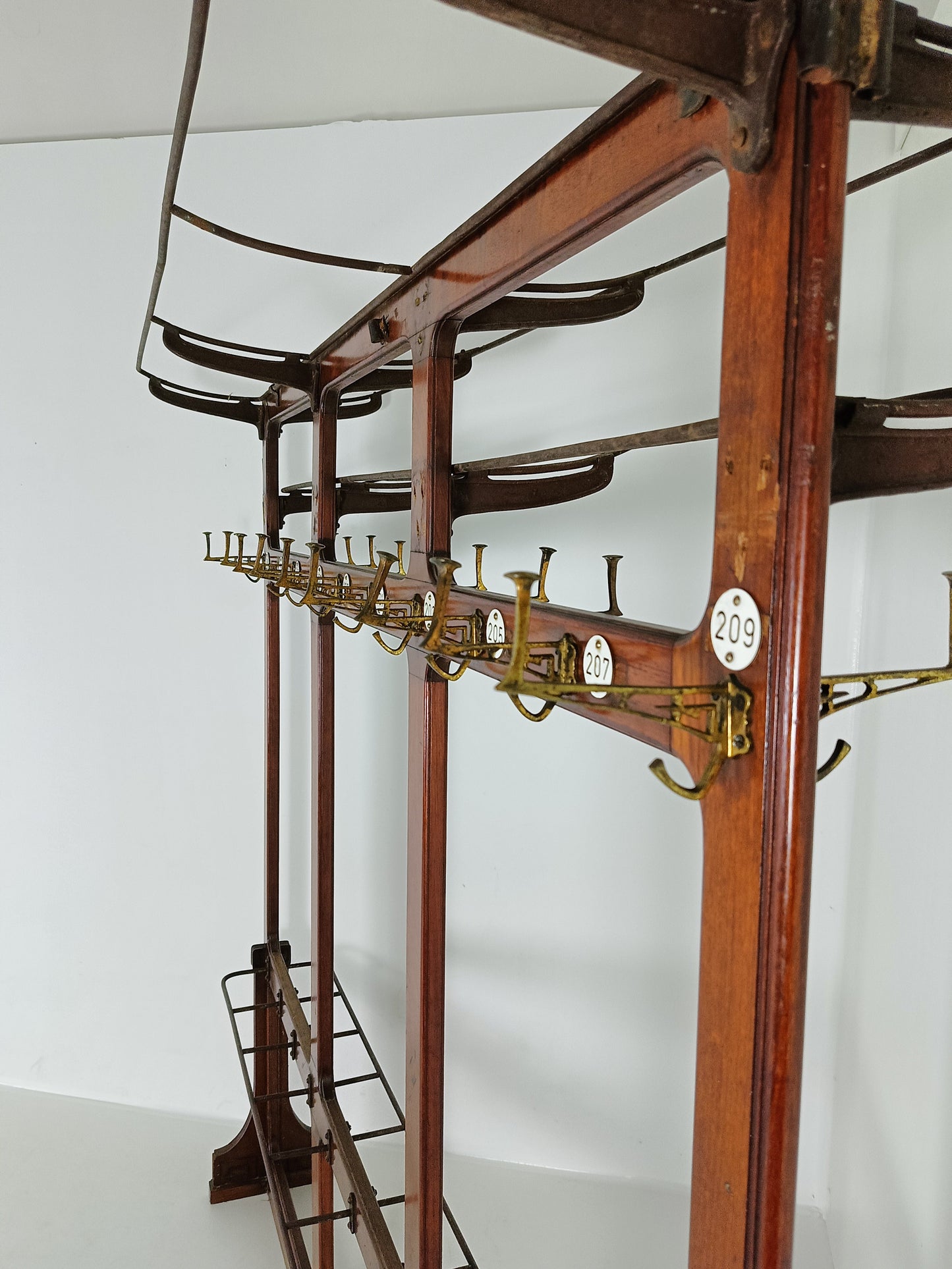 Amazing Antique club Coat Rack Amazing Antique club Coat Rack