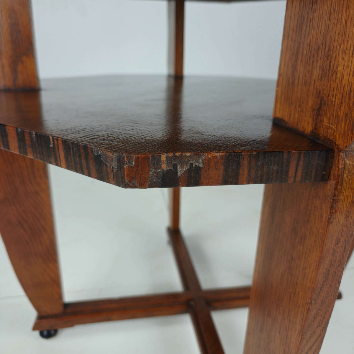Amsterdam School Coffee Table – Oak with Veneer Inlay, circa 1920 Amsterdam School Coffee Table – Oak with Veneer Inlay, circa 1920