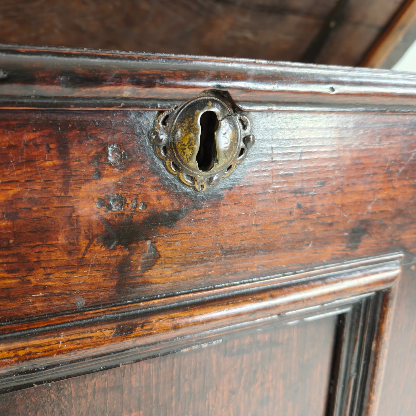 Antique 18th Century Georgian Oak Mule Chest / Coffer / Blanket Box Antique 18th Century Georgian Oak Mule Chest / Coffer / Blanket Box