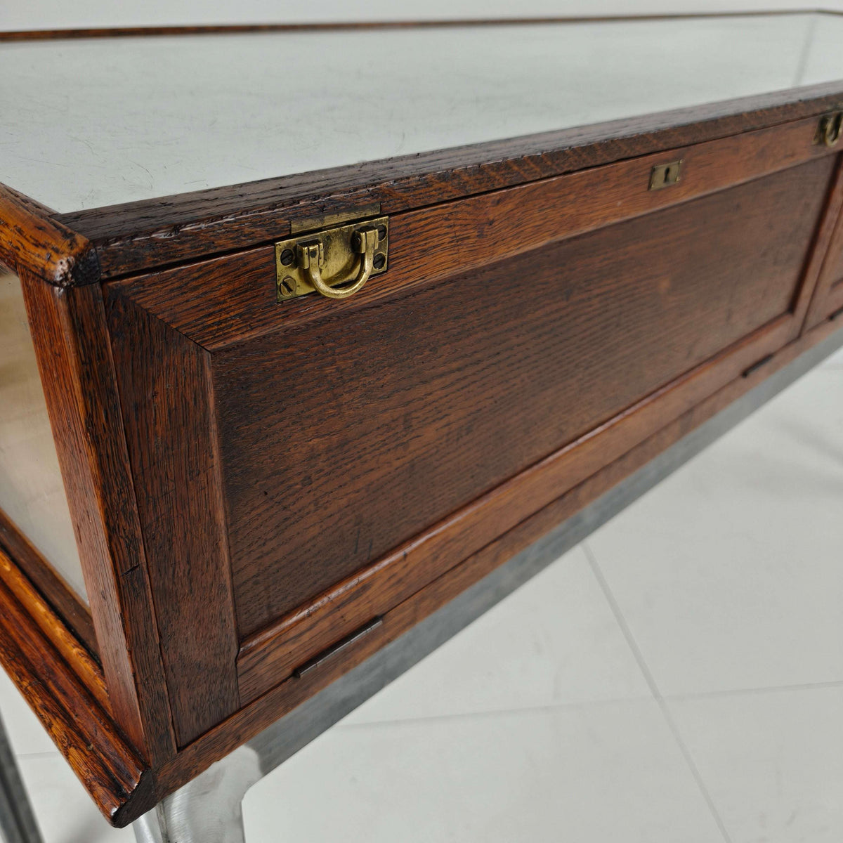 Antique 1920s–1930s Jeweler’s Display Counter Antique 1920s–1930s Jeweler’s Display Counter