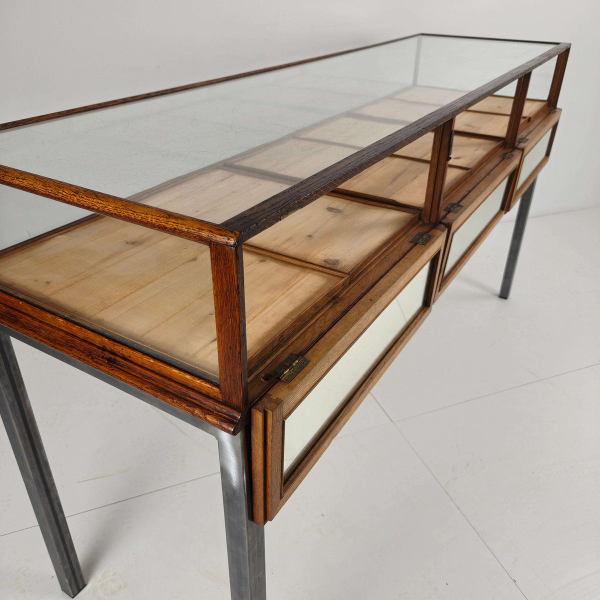 Antique 1920s–1930s Jeweler’s Display Counter Antique 1920s–1930s Jeweler’s Display Counter