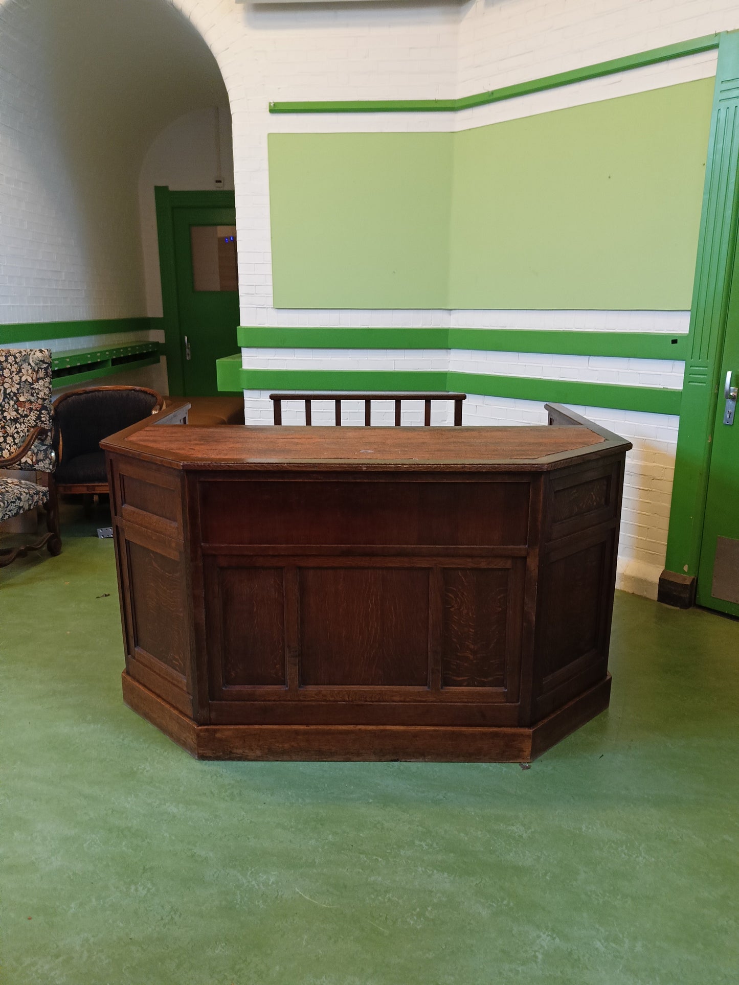 Antique Court Speaking Desk Antique Court Speaking Desk