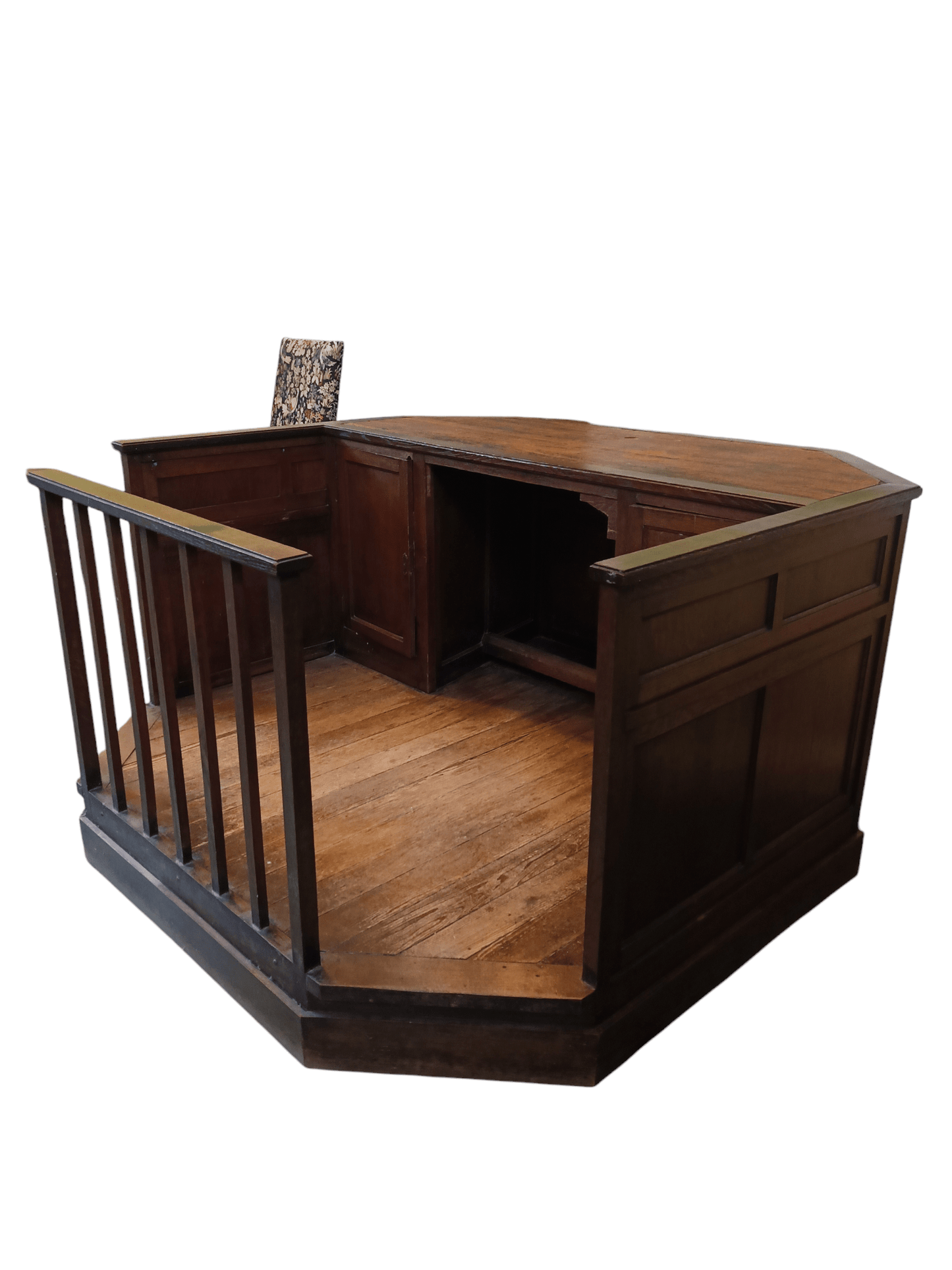 Antique Court Speaking Desk Antique Court Speaking Desk