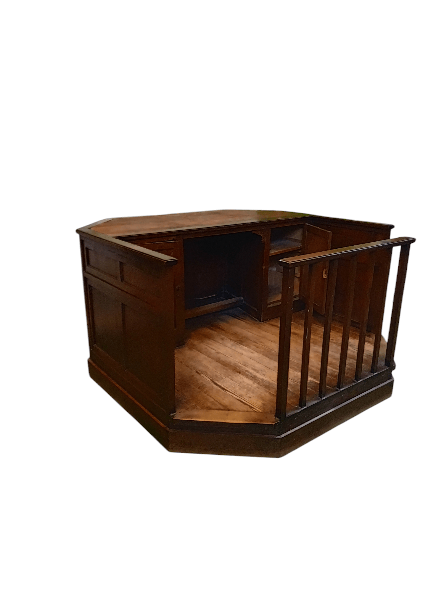 Antique Court Speaking Desk Antique Court Speaking Desk