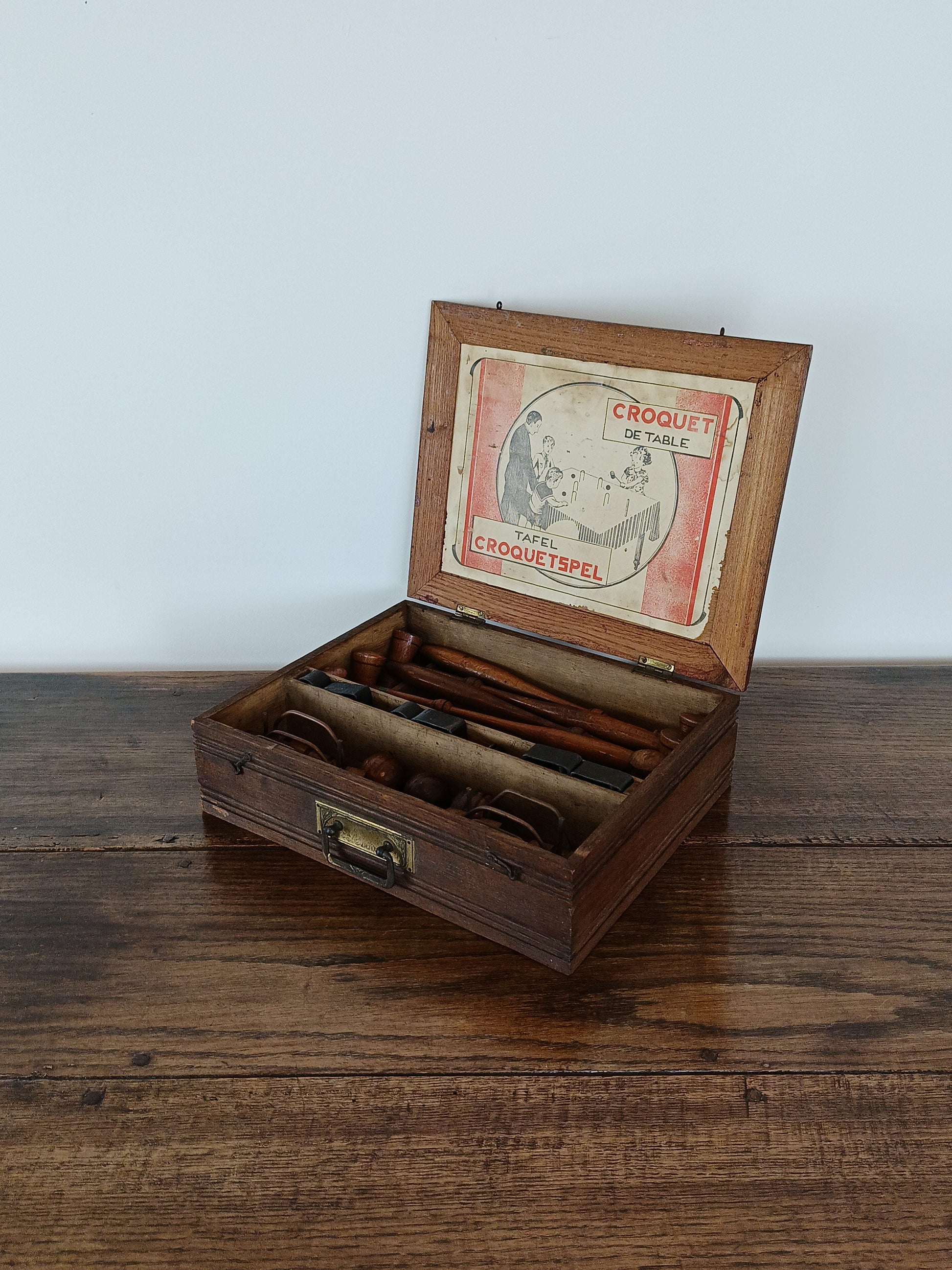 Antique Croquet Tablet Game/ Price On Request Antique Croquet Tablet Game/ Price On Request