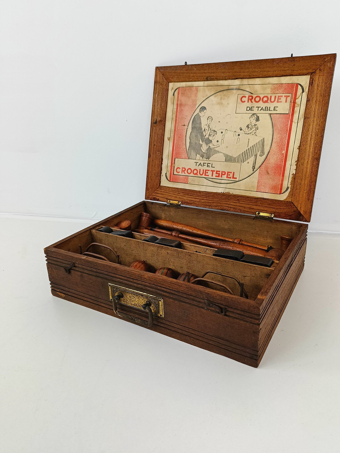 Antique Croquet Tablet Game/ Price On Request Antique Croquet Tablet Game/ Price On Request