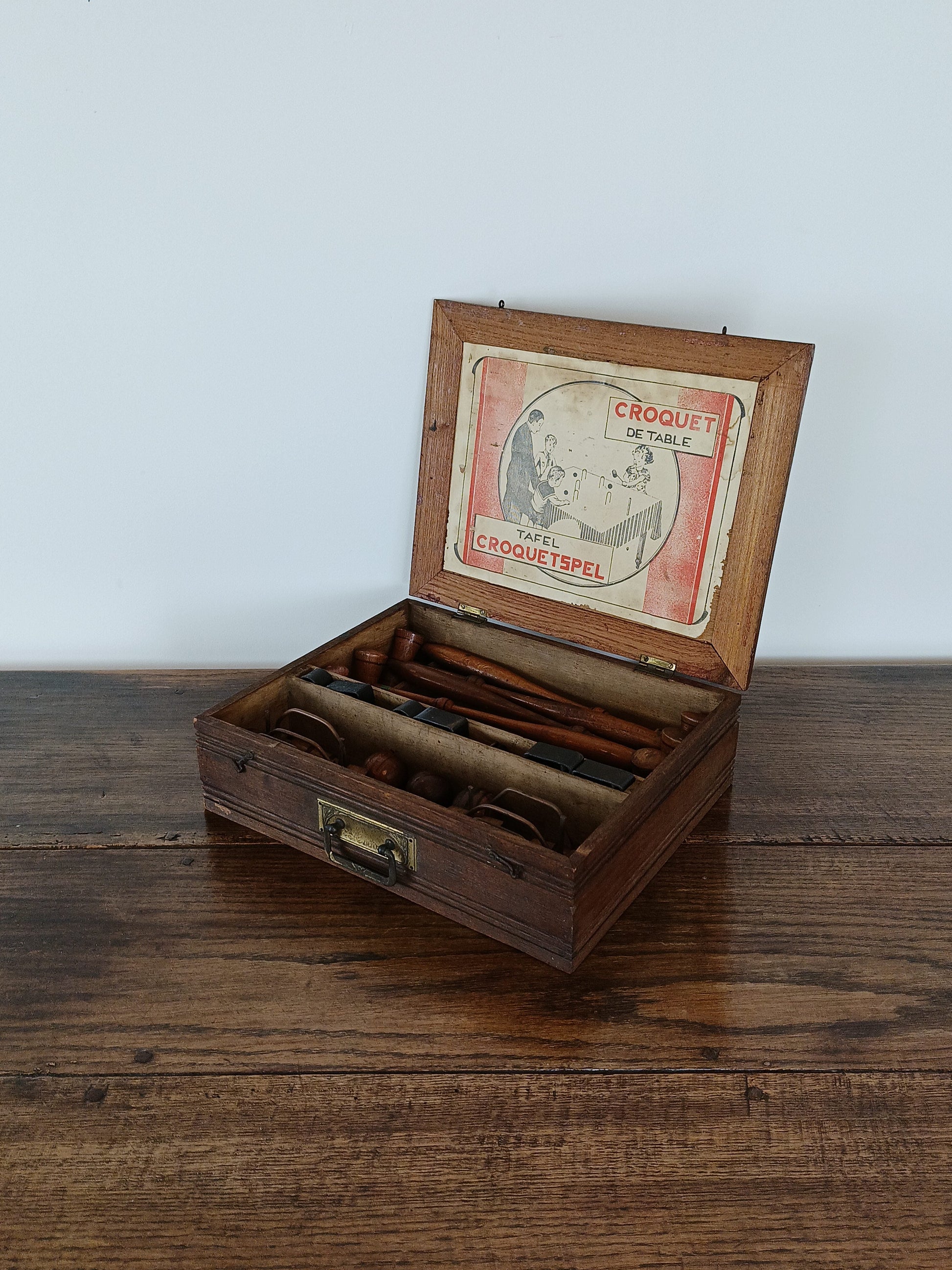 Antique Croquet Tablet Game/ Price On Request Antique Croquet Tablet Game/ Price On Request