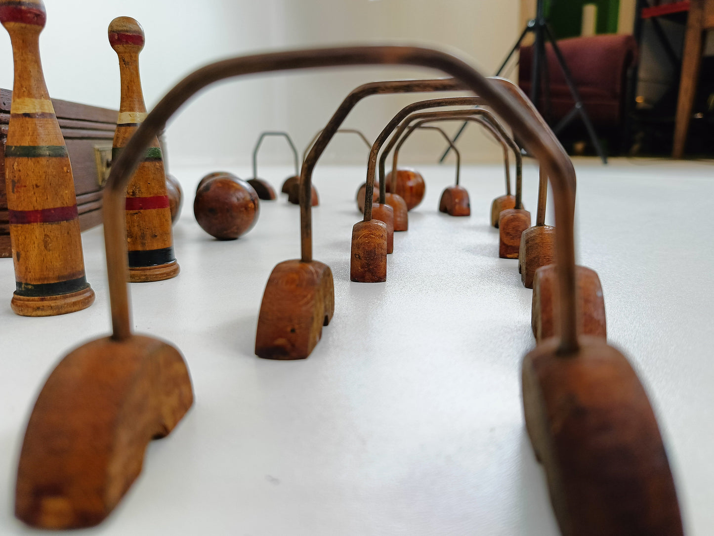 Antique Croquet Tablet Game/ Price On Request Antique Croquet Tablet Game/ Price On Request