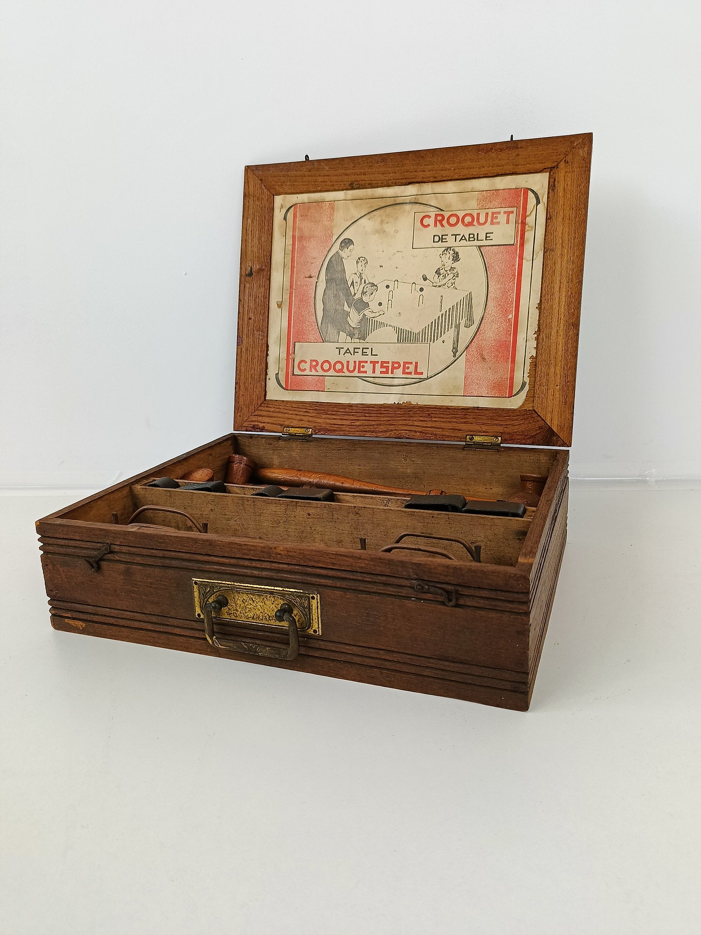 Antique Croquet Tablet Game/ Price On Request Antique Croquet Tablet Game/ Price On Request