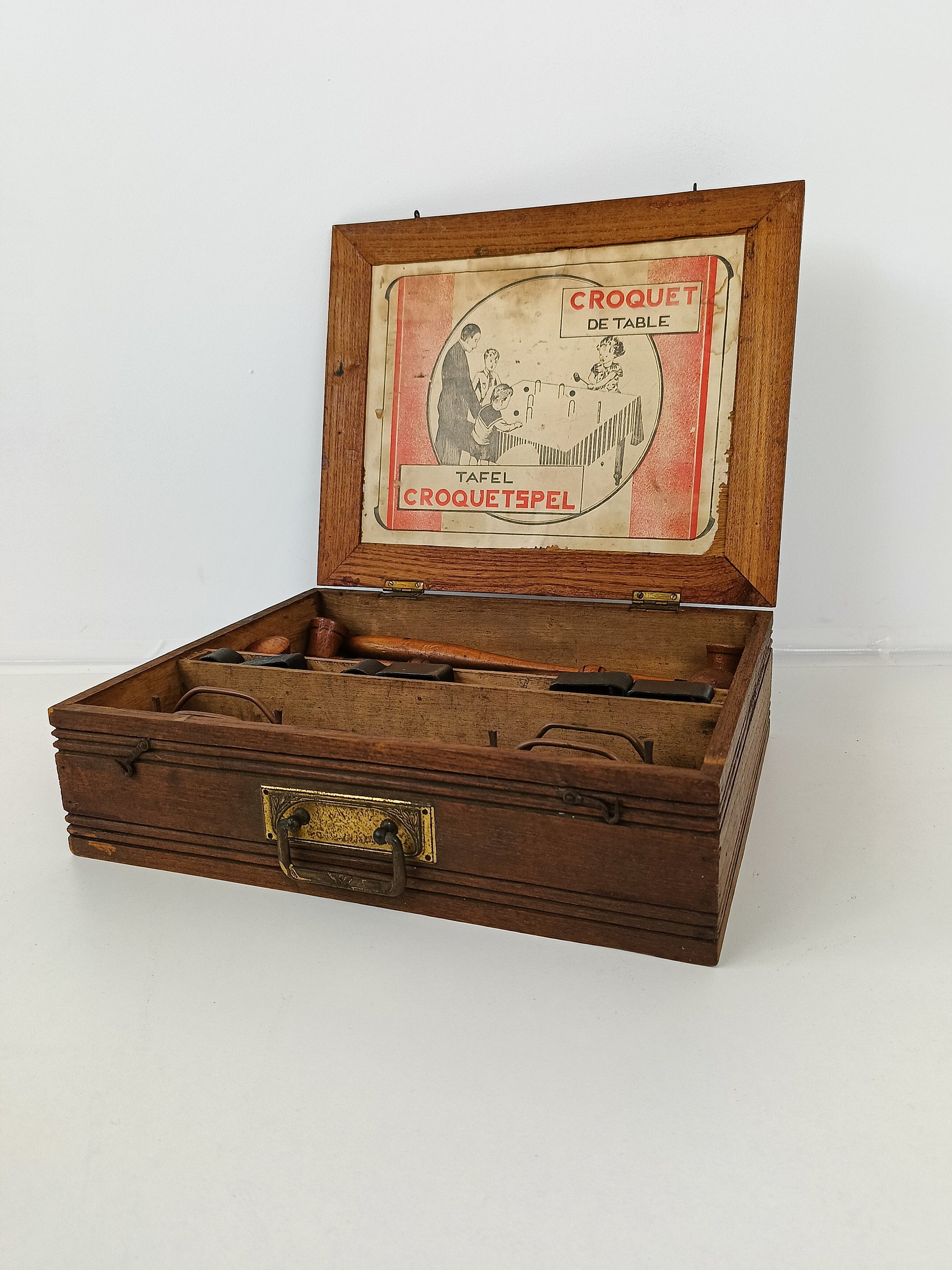 Antique Croquet Tablet Game/ Price On Request Antique Croquet Tablet Game/ Price On Request