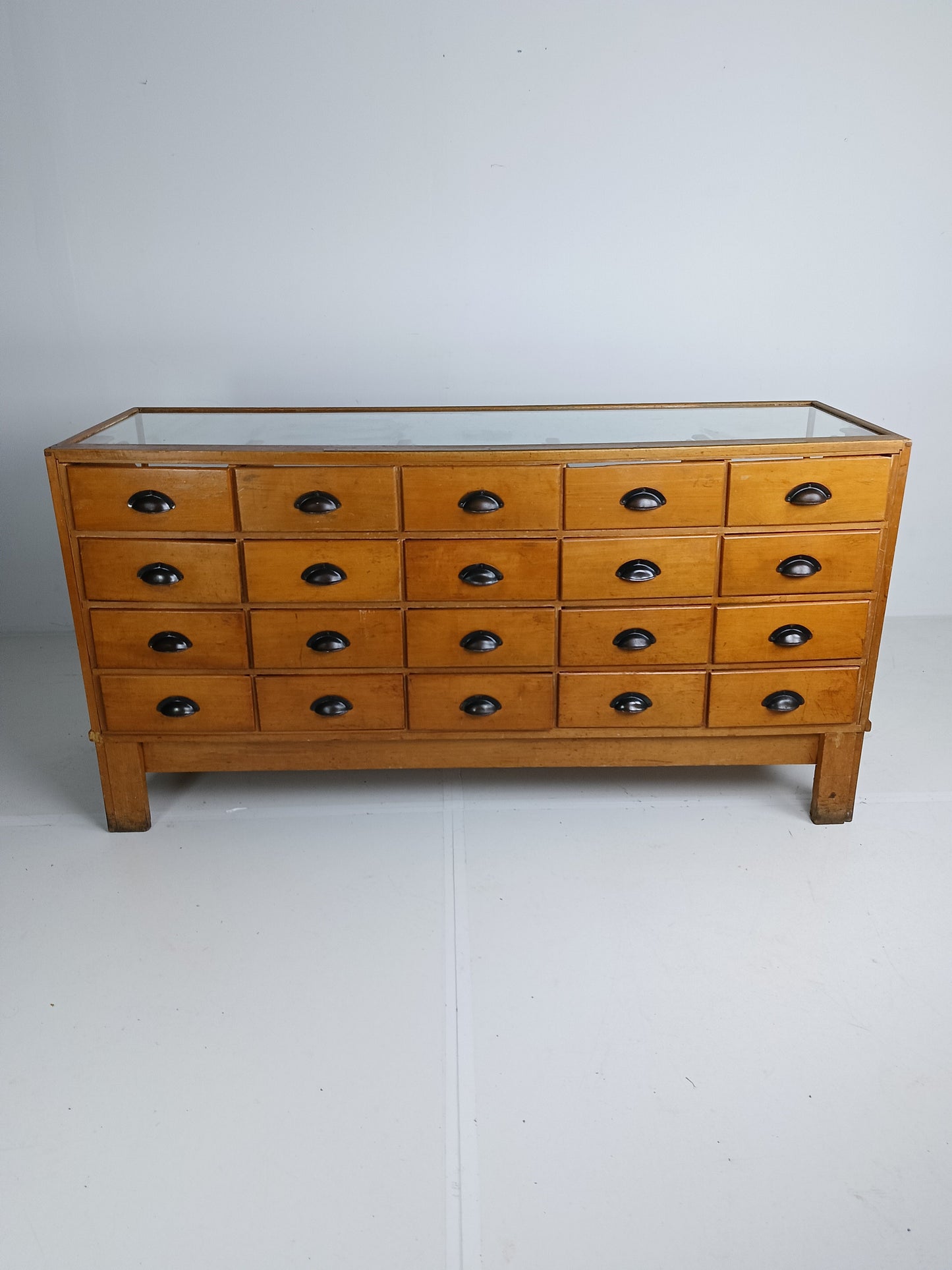 Antique English Hassberry Shop Counter Antique English Hassberry Shop Counter