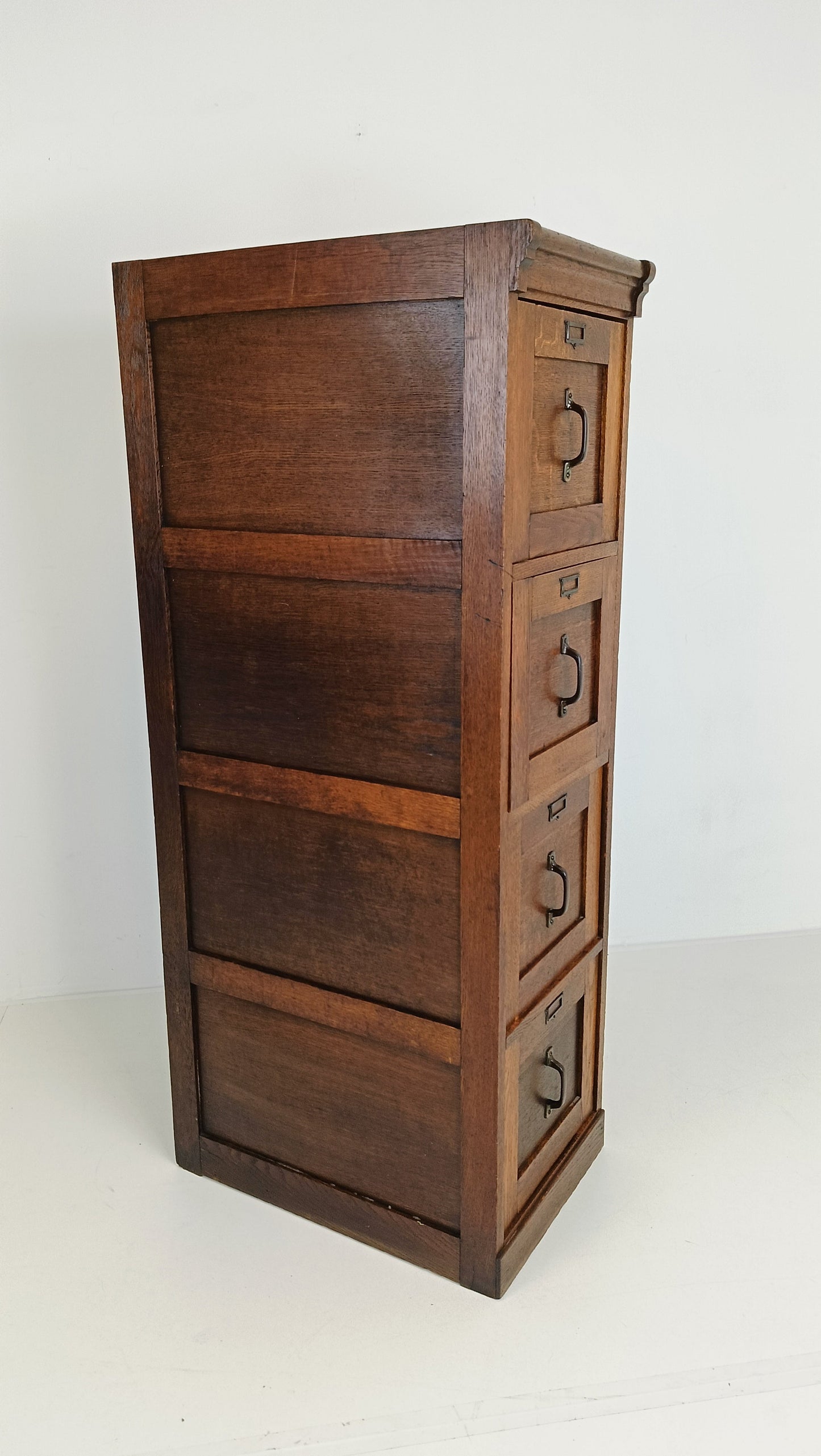 Antique File Cabinet made of oak Antique File Cabinet made of oak